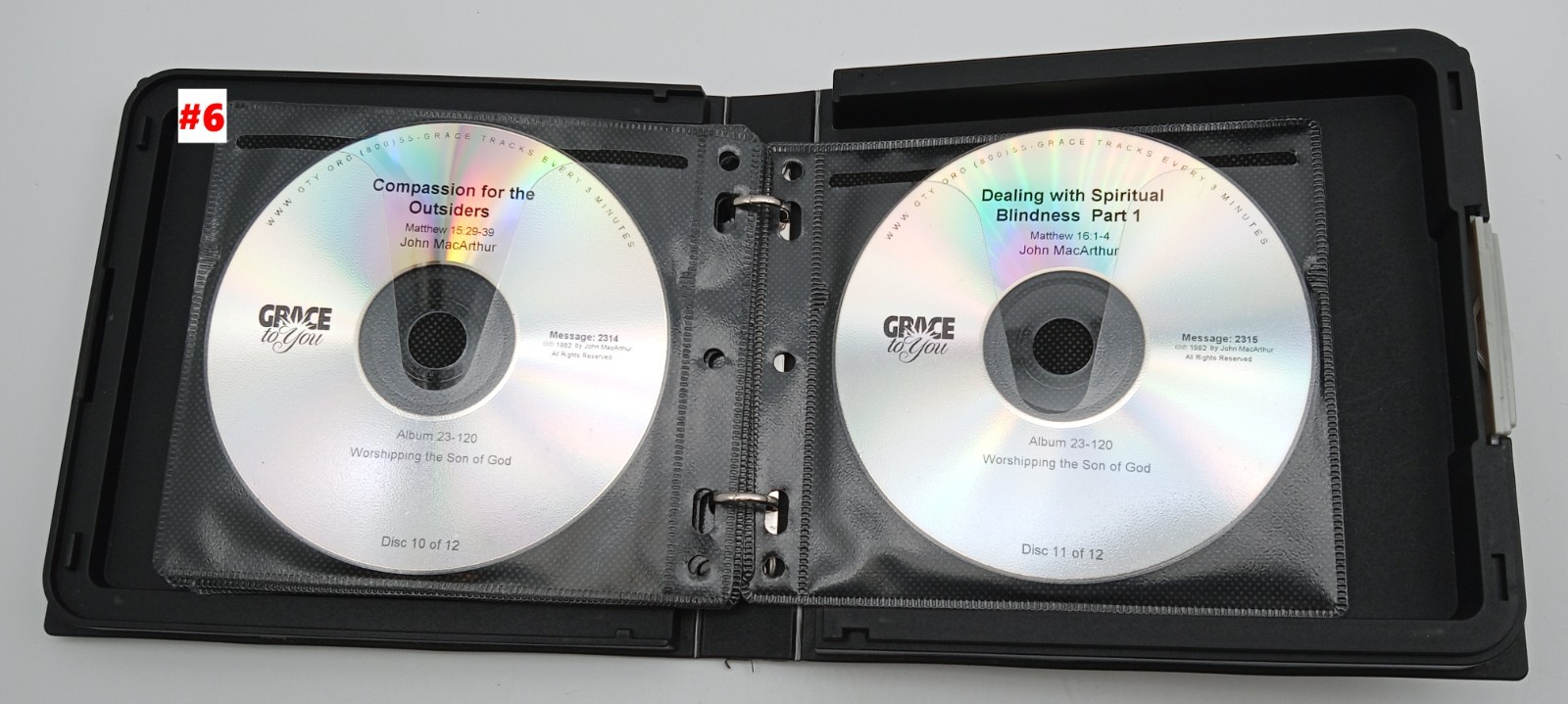 John MacArthur Grace to You ~Worshipping the Son of God ~ Audio 12 CDS 1982