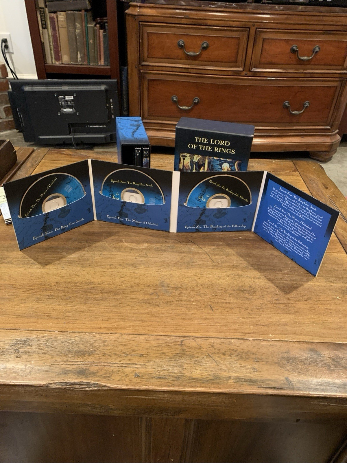 THE LORD OF THE RINGS JRR Tolkien AUDIO BOOK Unabridged BBC Production 13 CDs