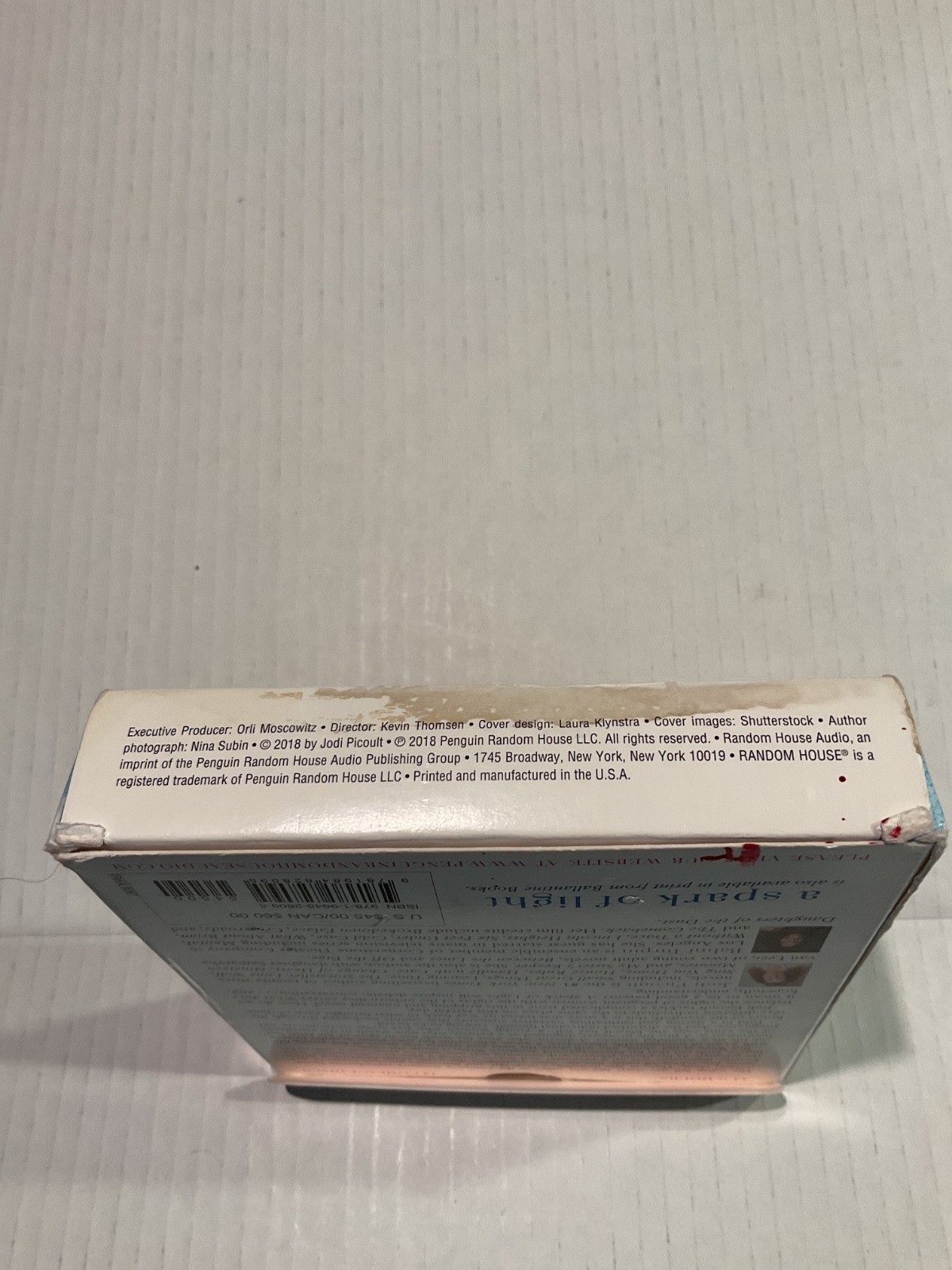 Spark of Light : A Novel by Jodi Picoult (2018, Compact Disc) preowned 12 discs