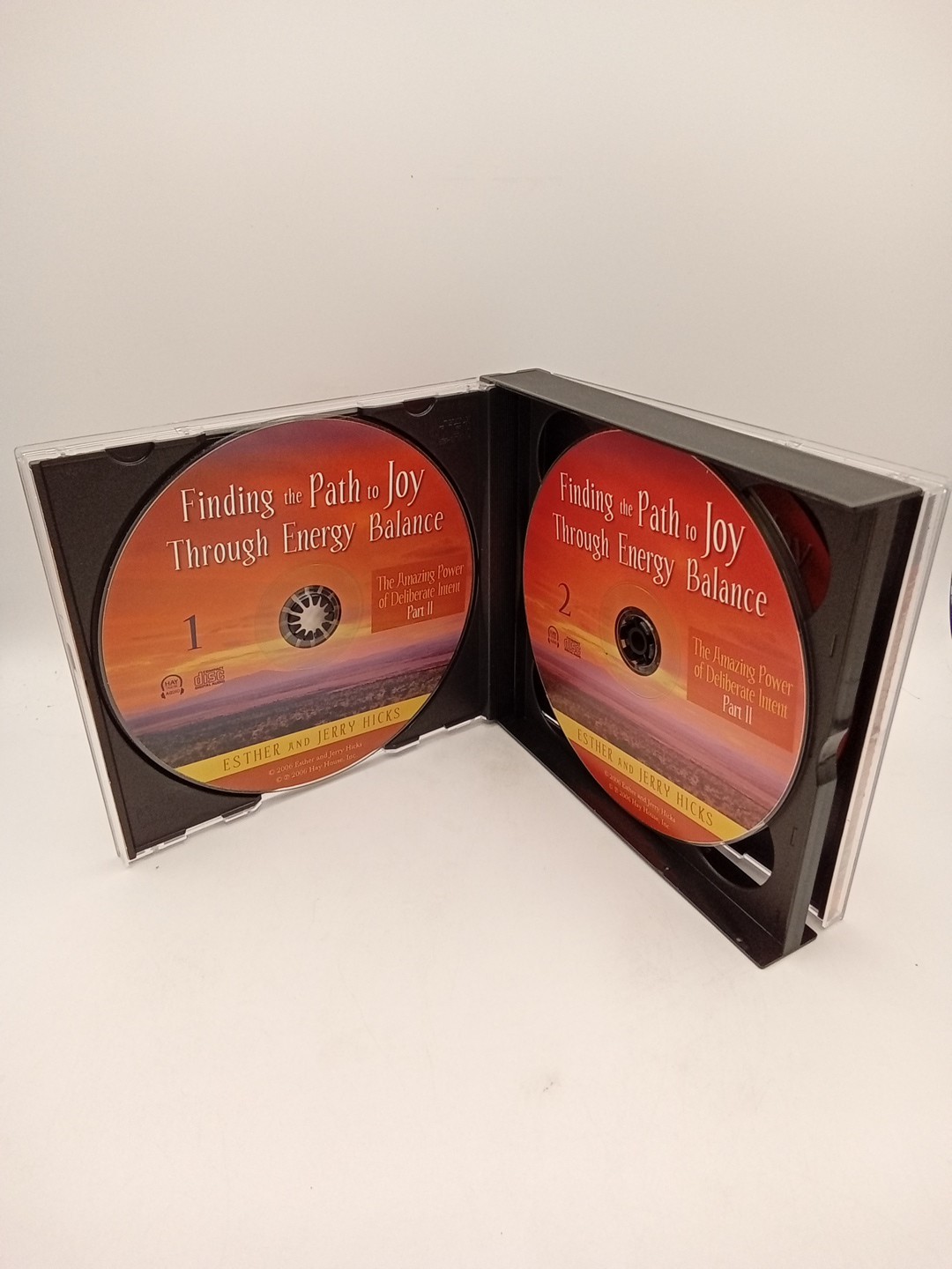 THE AMAZING POWER OF DELIBERATE INTENT-PART II Audiobook 4-CD Set Used