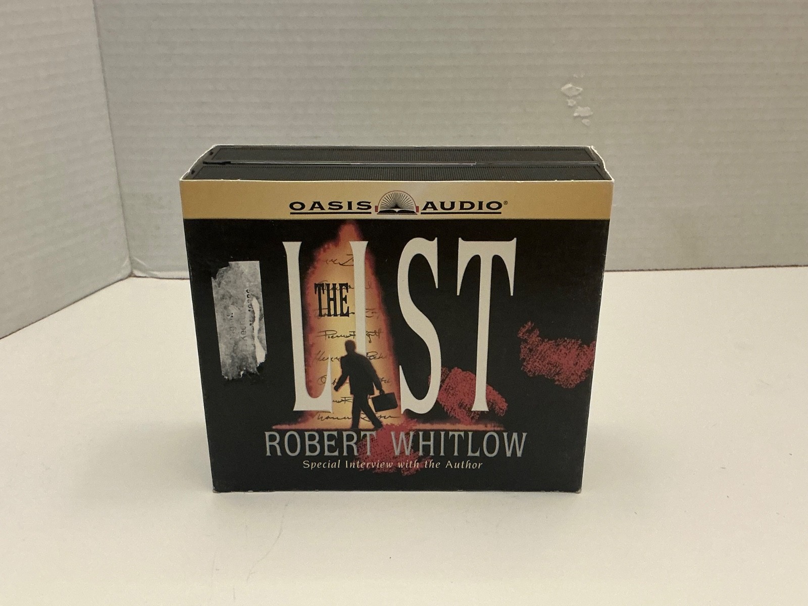 The List Robert Whitlow 8 CD Audiobook Oasis Audio Christian Legal Suspense