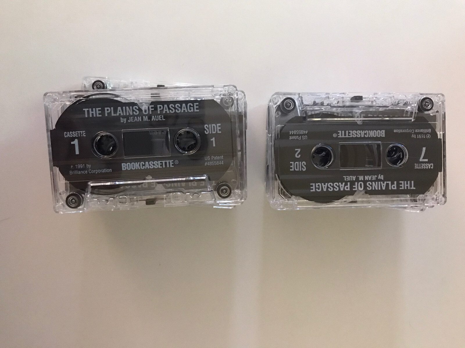 The Plains of Passage Jean M. Auel Audio Cassette Book Unabridged