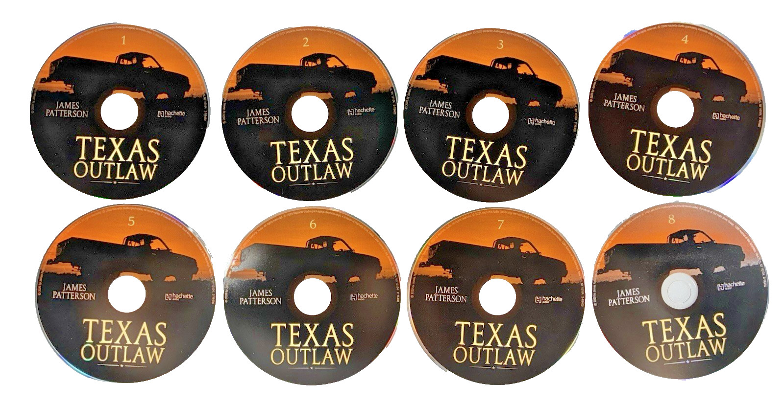 Texas Outlaw by James Patterson 2020 Compact Disc Complete Tested