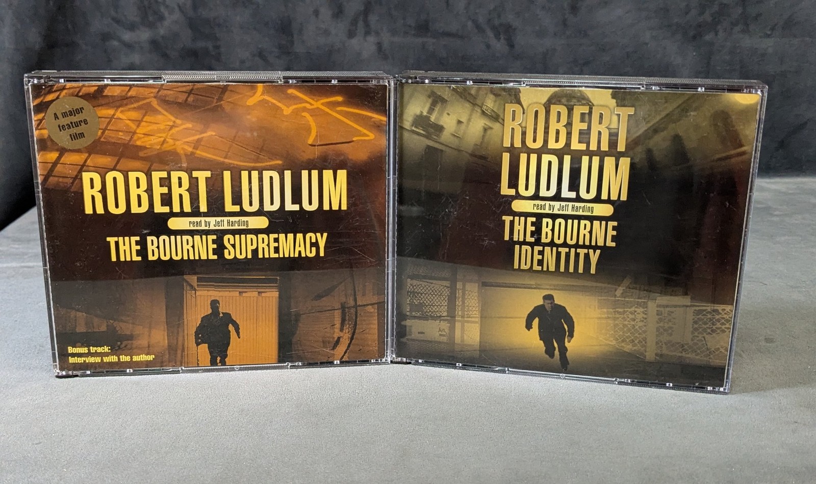 The Bourne Supremacy & Identity Robert Ludlum Audiobook Set Bundle