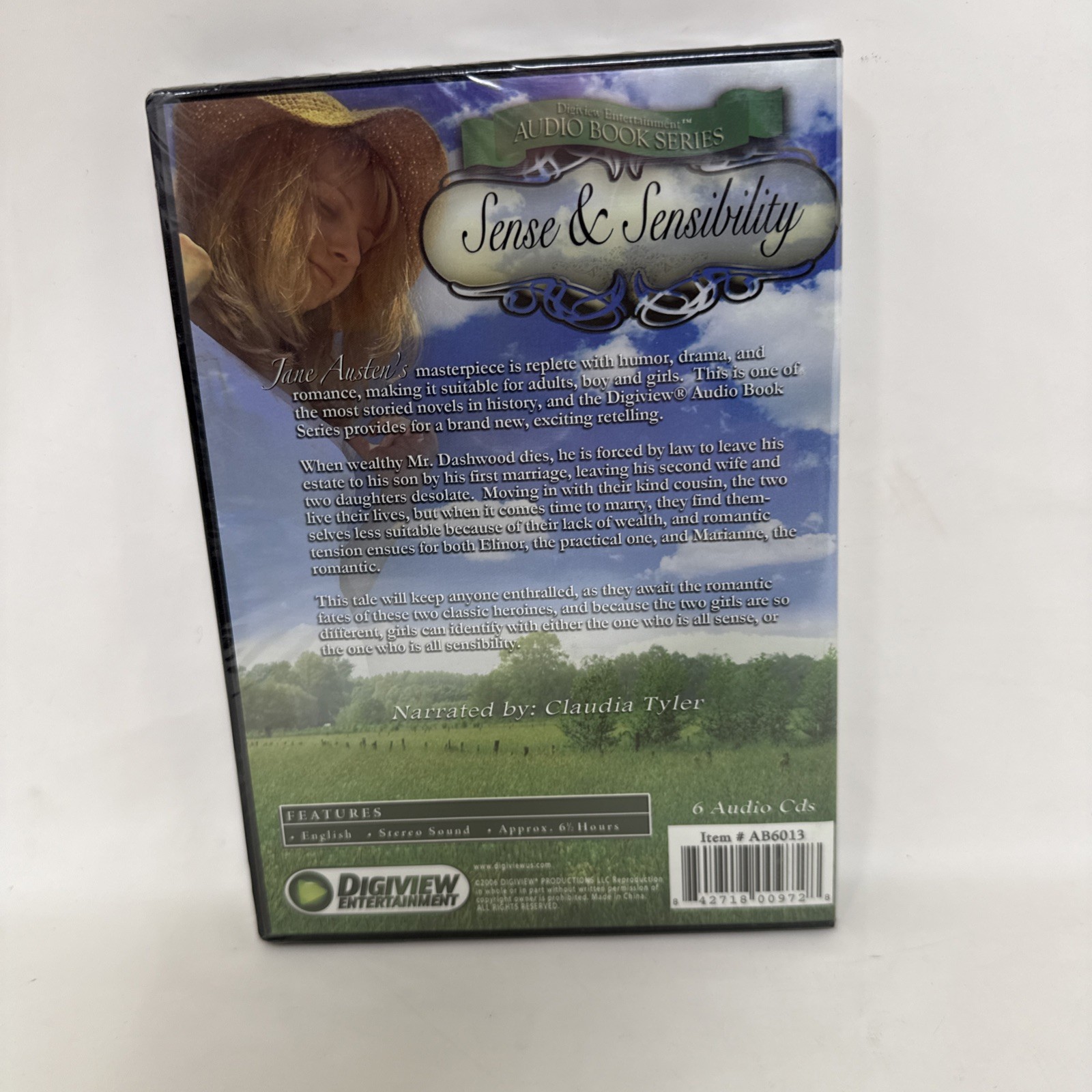 SENSE & SENSIBILITY by Jane Austen 6-CD Set Audio Book Series New Sealed