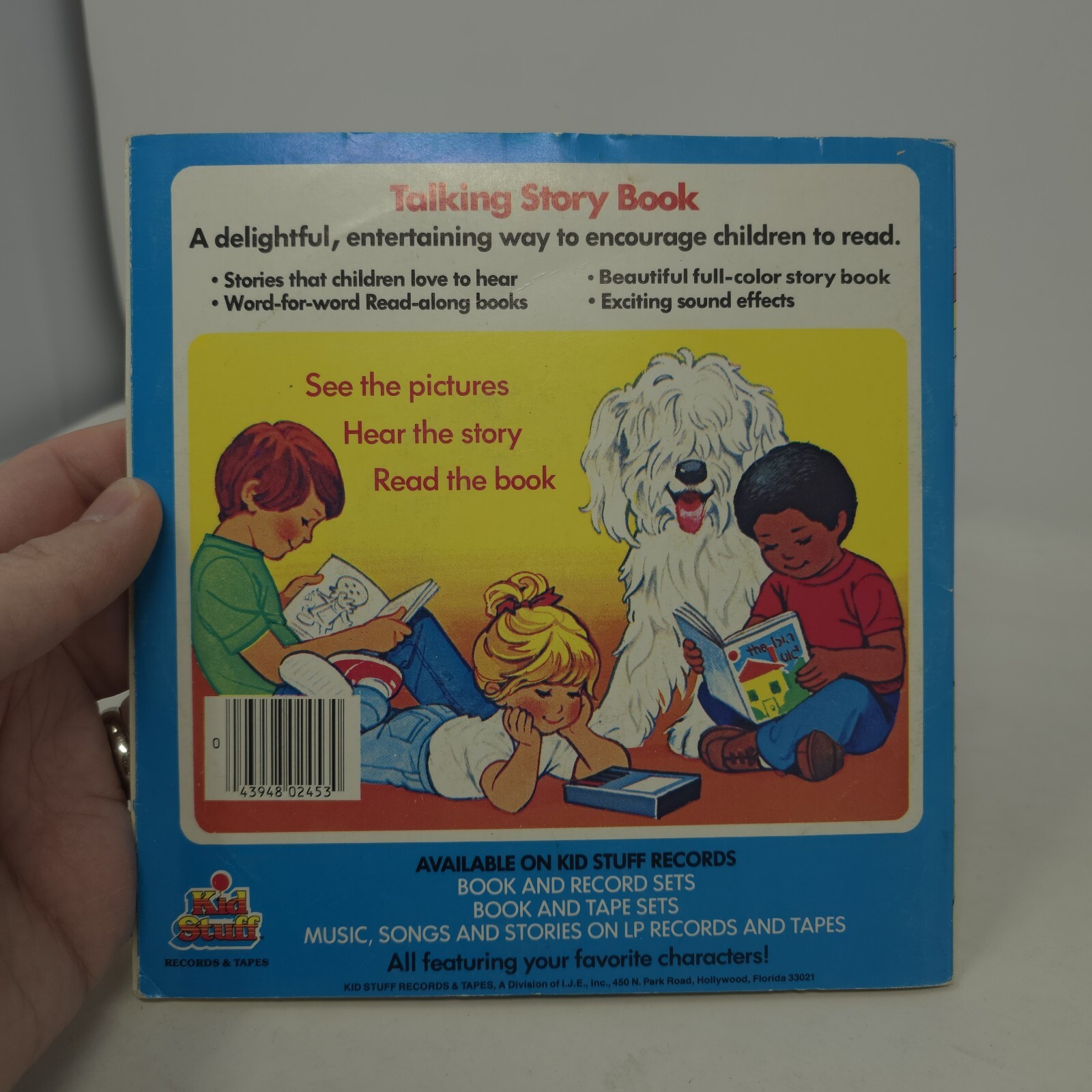 My Little Pony — The Magic Rainbow Book with Record — Read-Along Book 1985