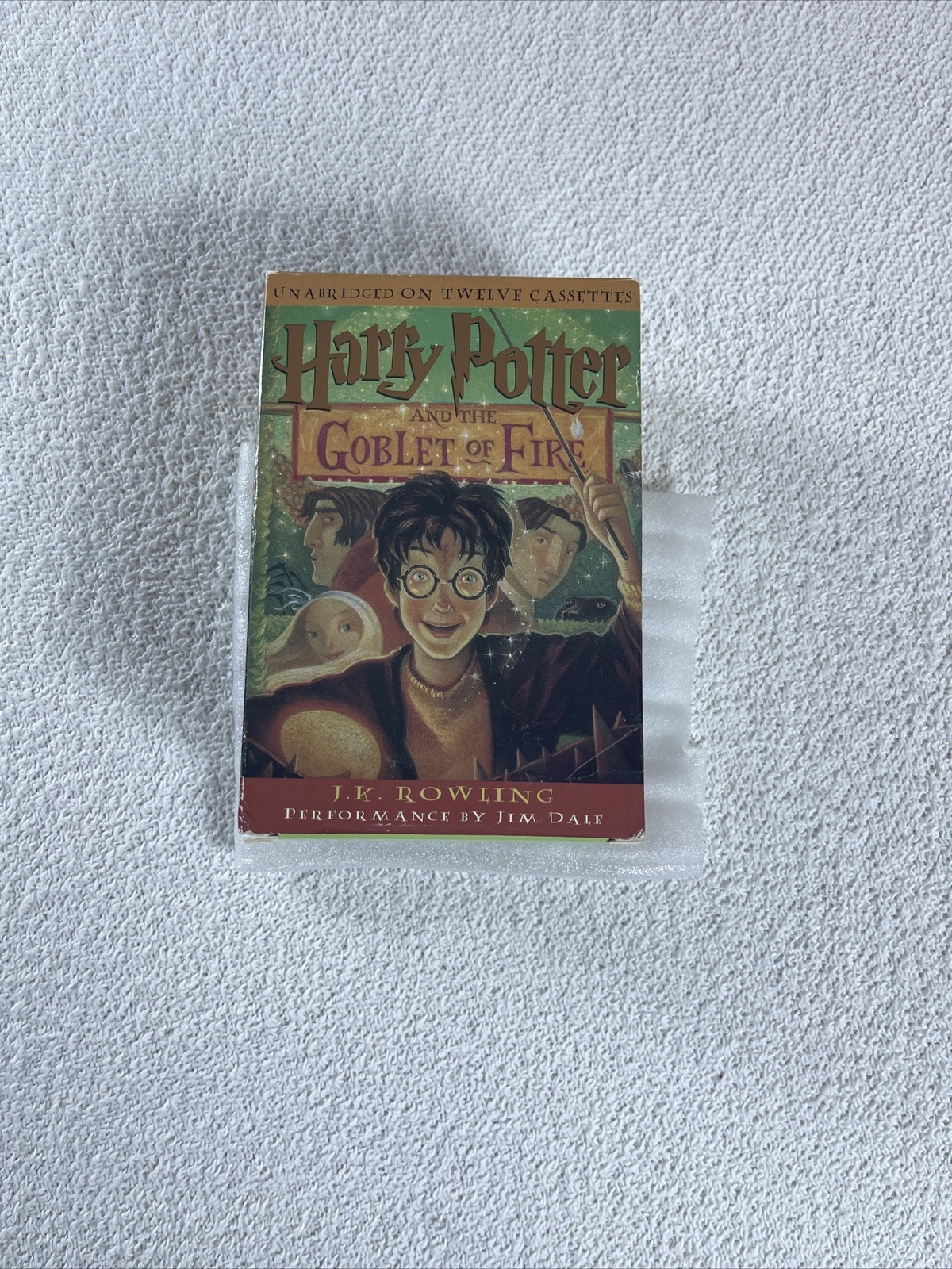 HARRY POTTER & THE GOBLET OF FIRE 12 CASSETTE TAPE AUDIO BOOK UNBRIDGED