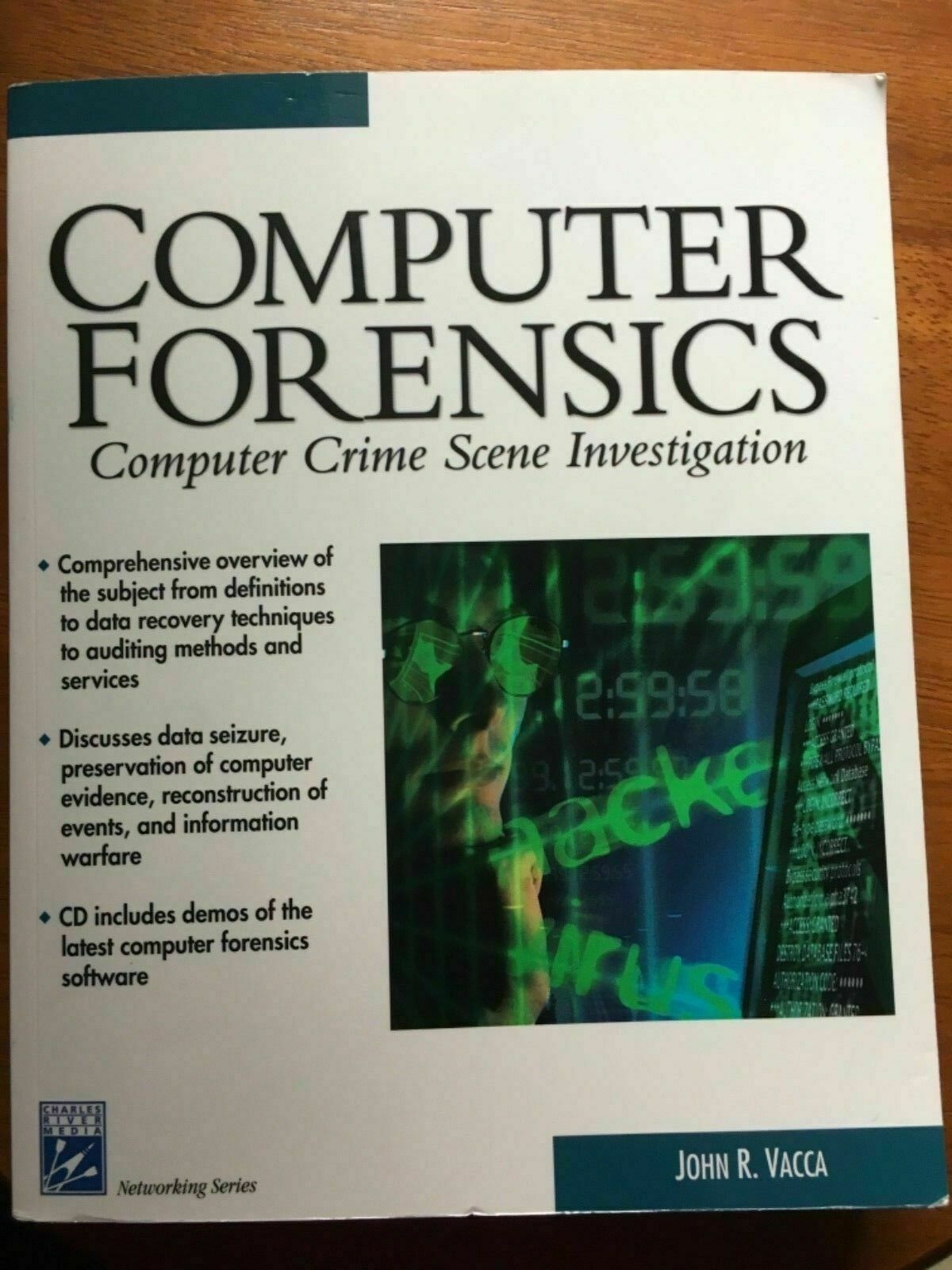COMPUTER FORENSICS: Computer Crime Scene Investigation (SEALED CD-ROM). Like new