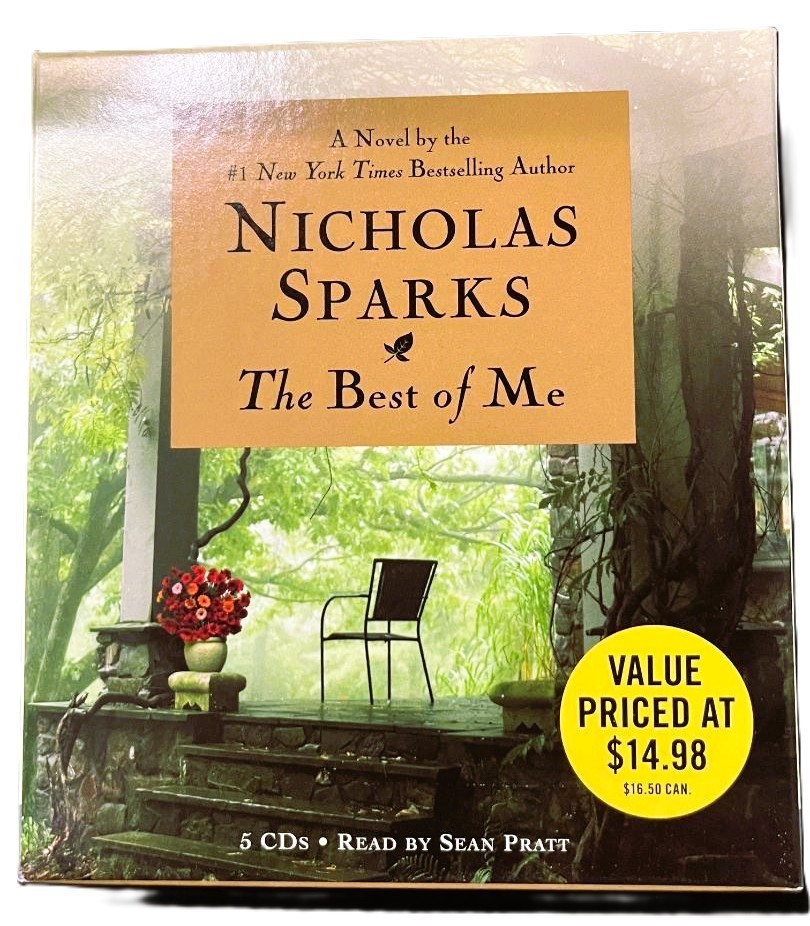 Audiobook on 5 CD’s The Best of Me Nicholas Sparks Sean Pratt Abridged VG+