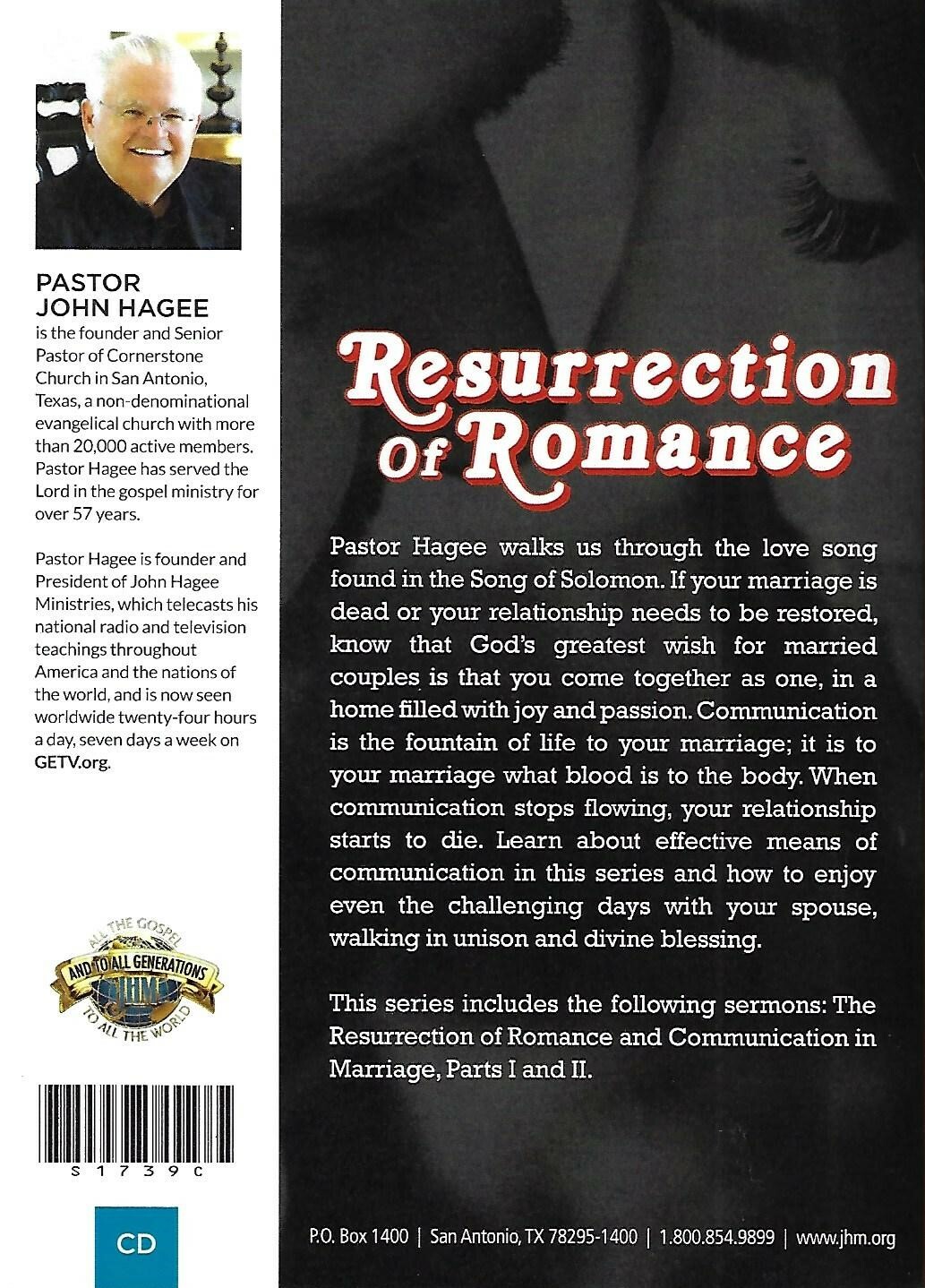 Resurrection of Romance by John Hagee (CD, 2017, 3-Discs)