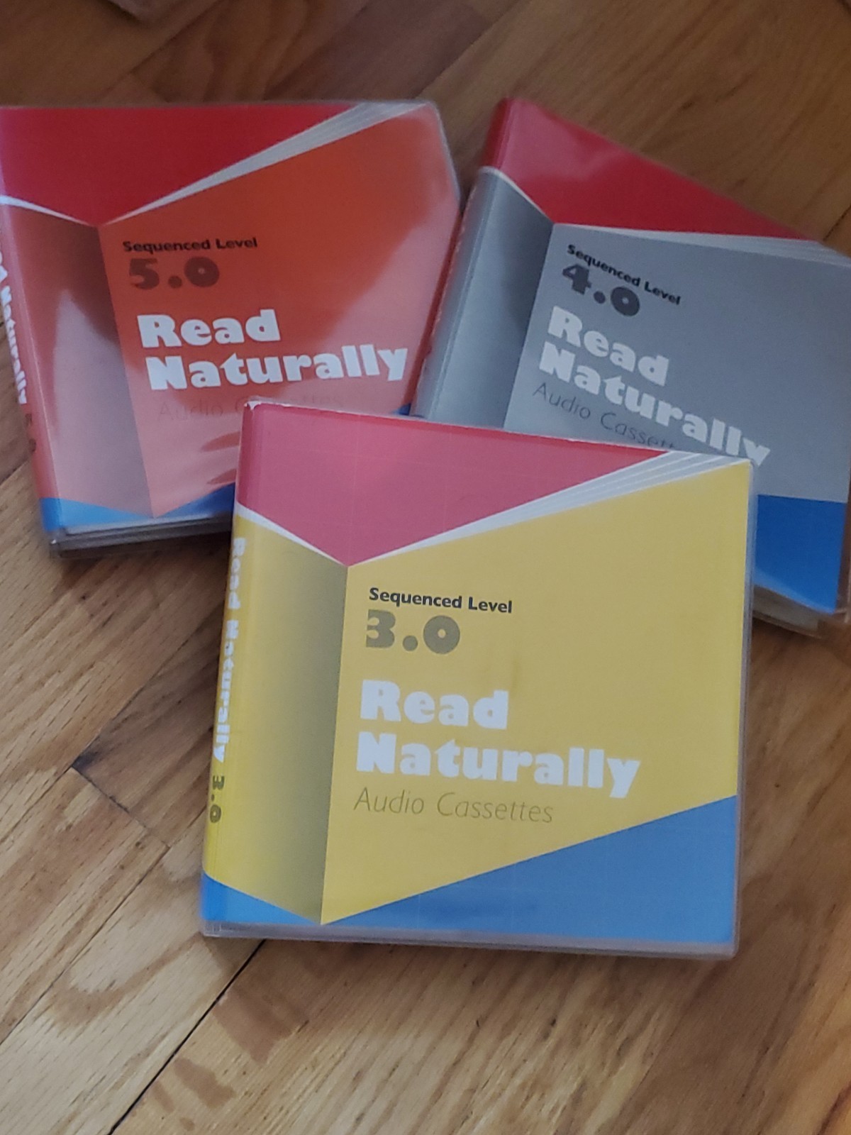 Read Naturally Audio Cassettes Lot Sequenced Levels 3 4 5
