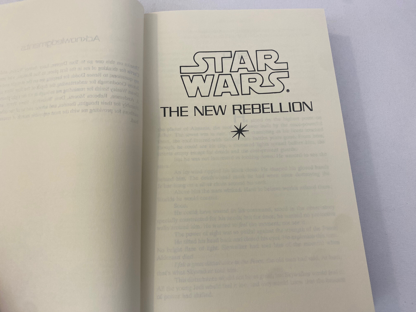 Star Wars: The New Rebellion by Kristine Kathryn Rusch 1996, Hardcover Fast Ship