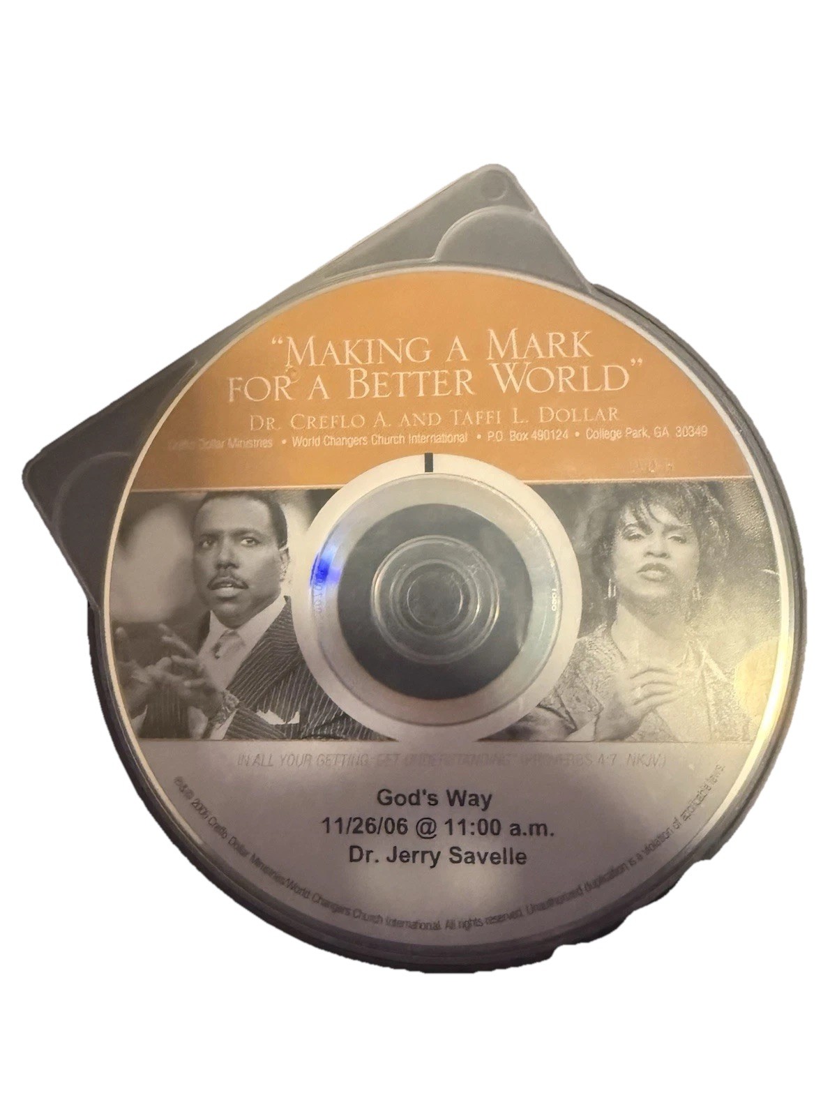 Dr. Creflo A. Dollar — Gods Way 11/26/06 @11:00am CD
