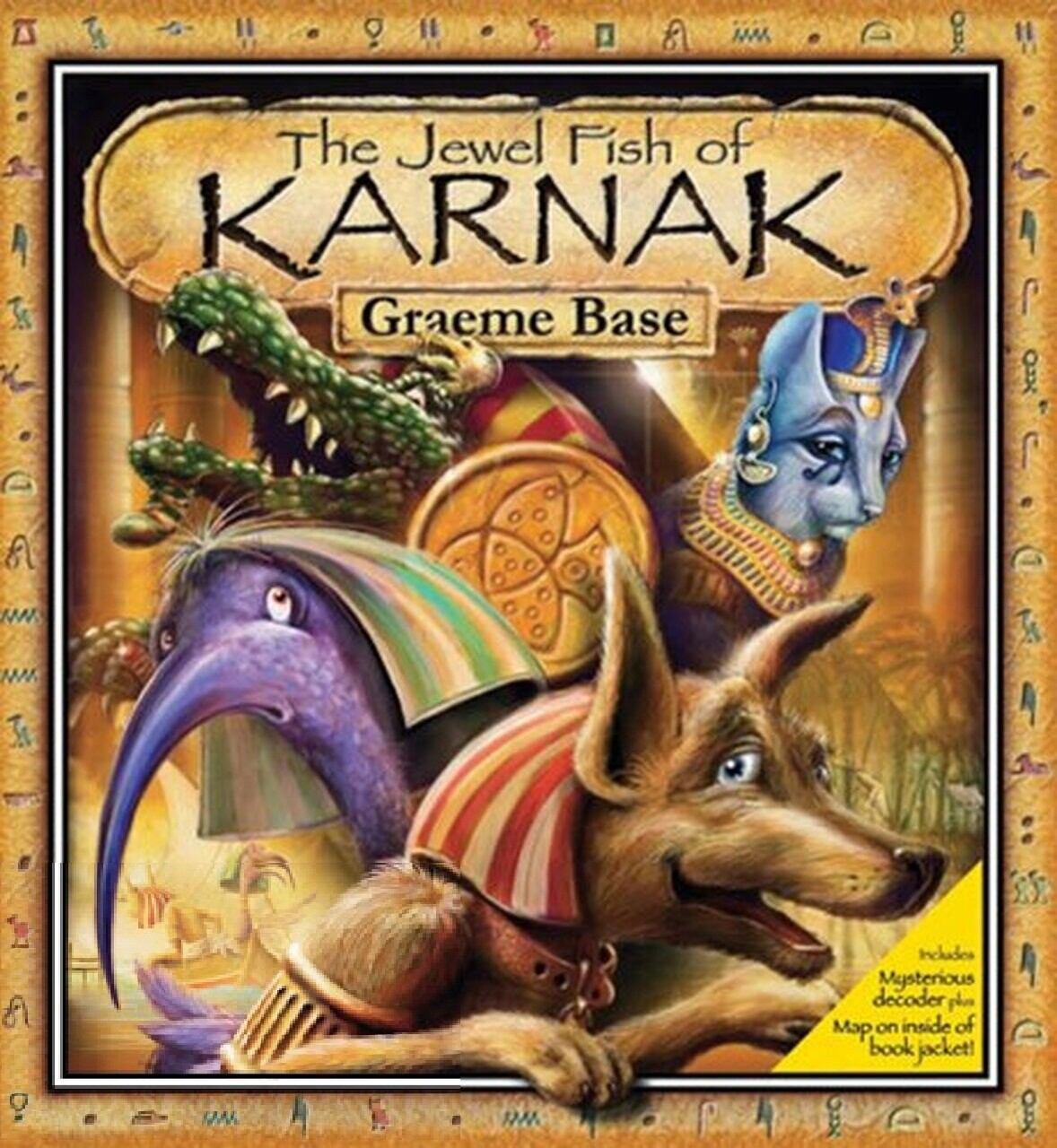 The Jewel Fish of Karnak by Graeme Base (2011, Hardcover) BRAND NEW