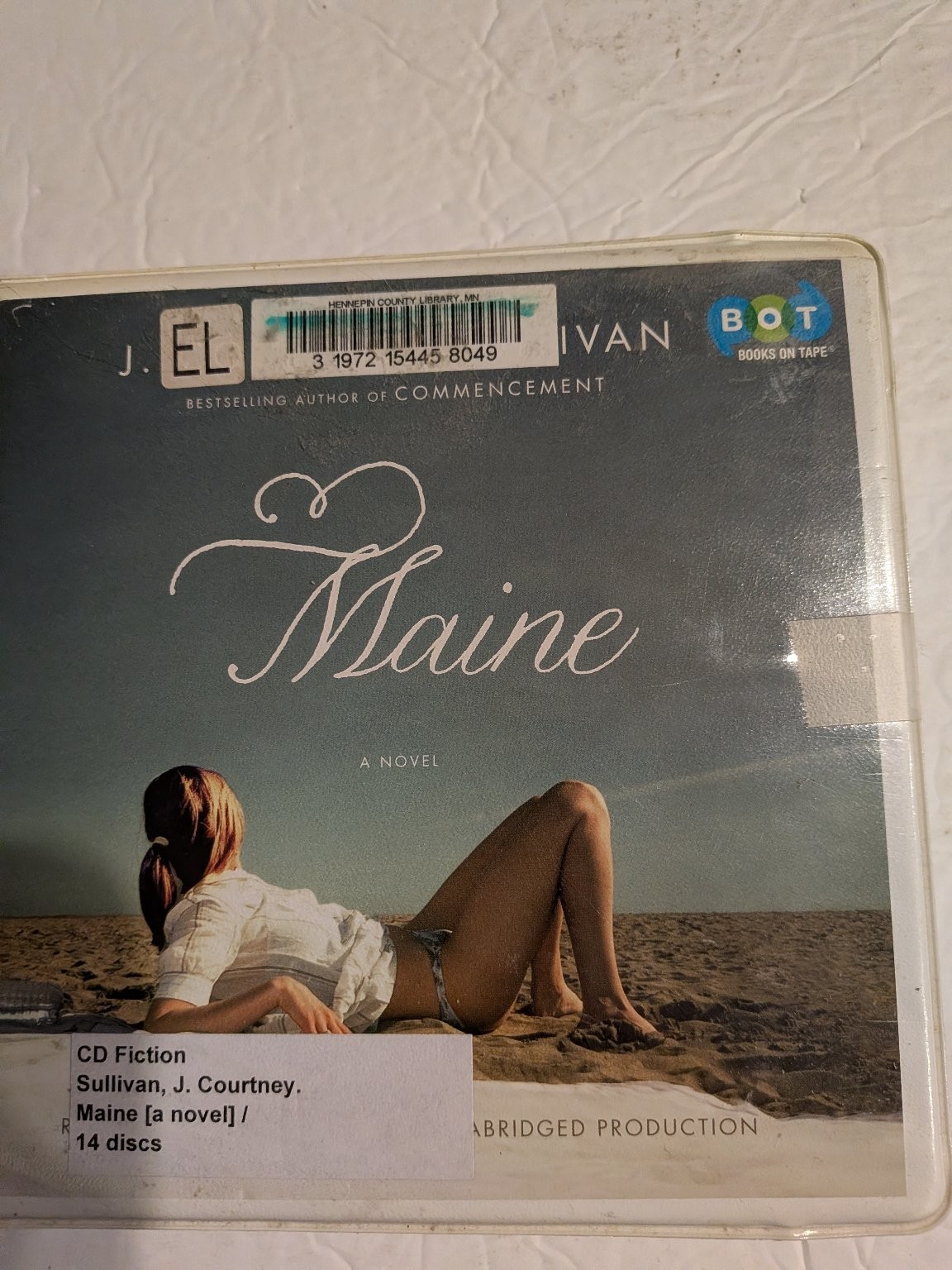 Maine by J. Courtney Sullivan Audiobook CDs Unabridged 14 Discs
