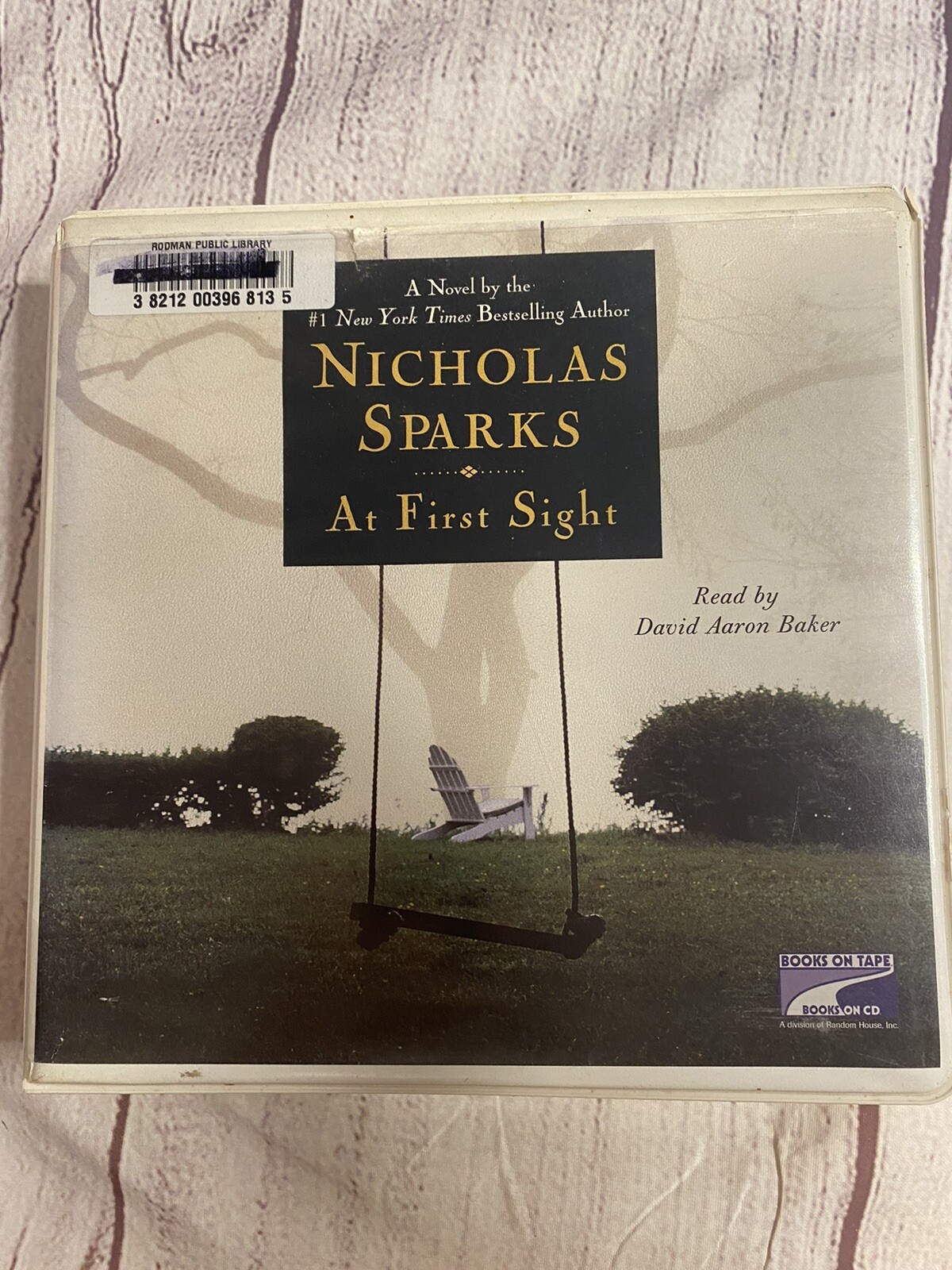 At First Sight by Nicholas Sparks (2005, Compact Disc, Unabridged edition)