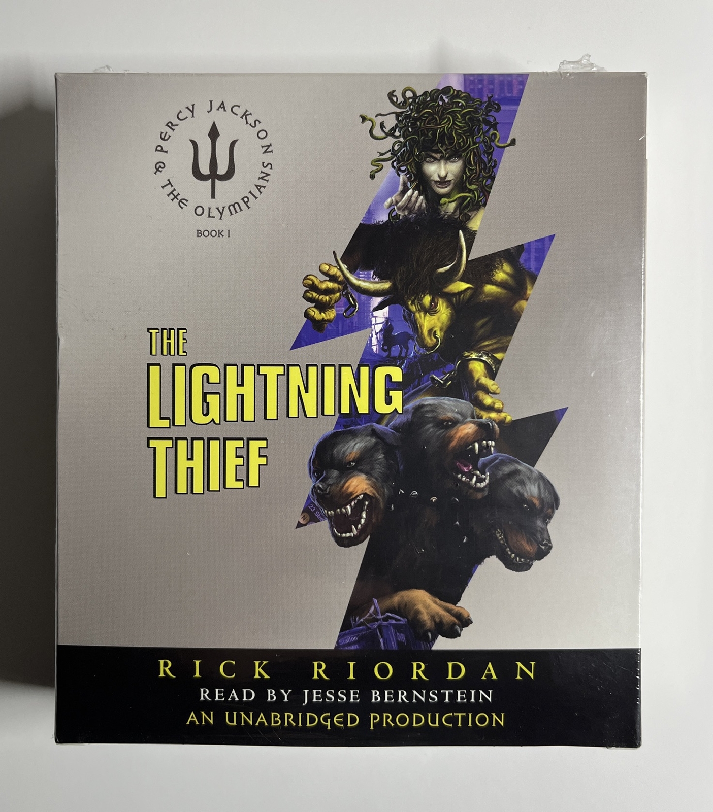 Percy Jackson & the Olympians: The Lightning Thief 2005 Unabridged CD NEW SEALED