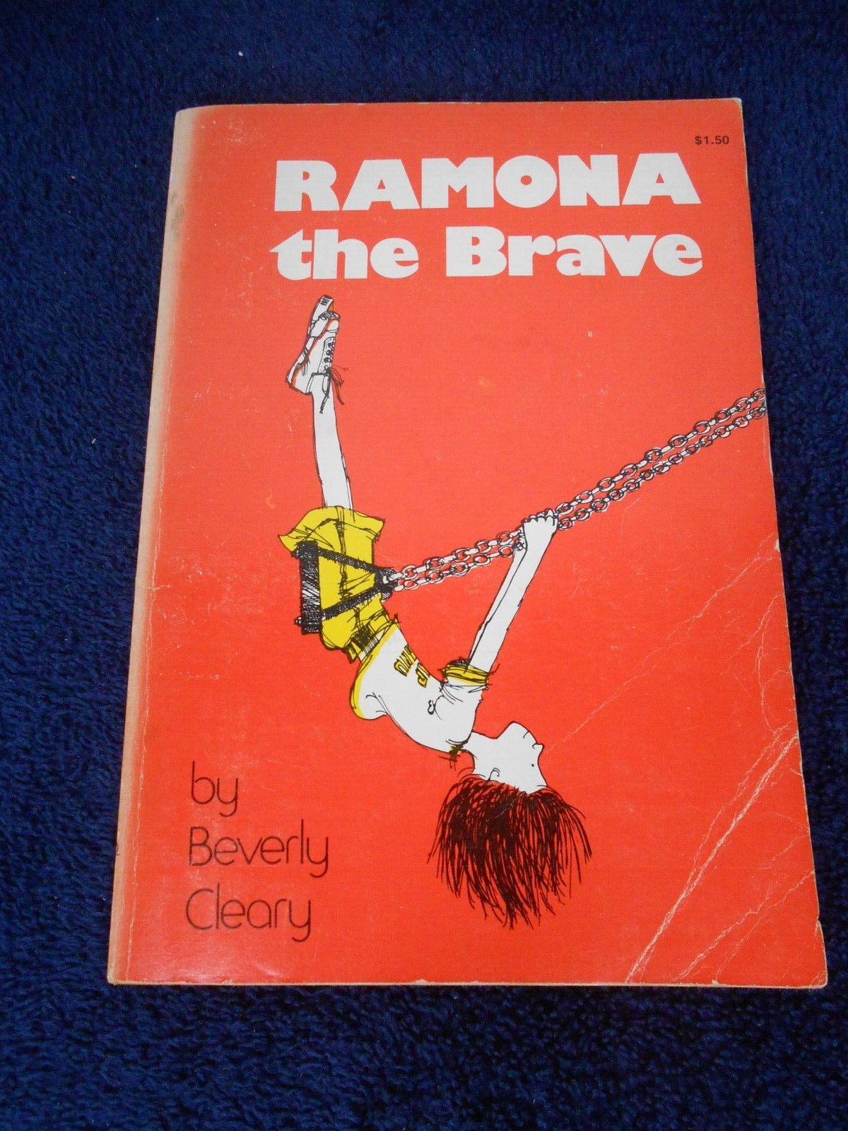 RAMONA THE BRAVE 1975 BEVERLY CLEARY ILLUSTRATOR ALAN TIEGREEN SCHOLASTIC G D4