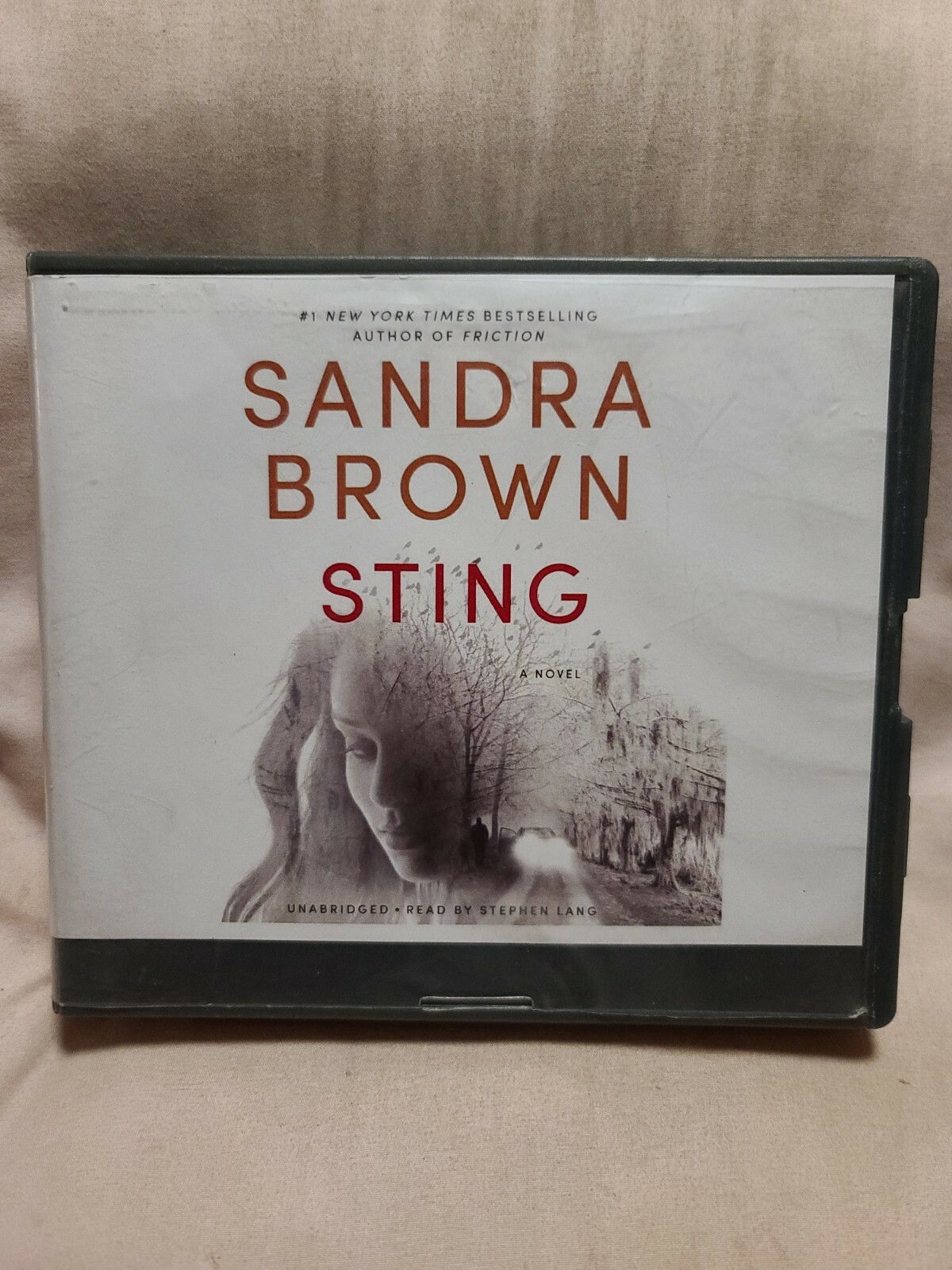 Shelf191 Audiobook~sting- Sandra brown- unabridged