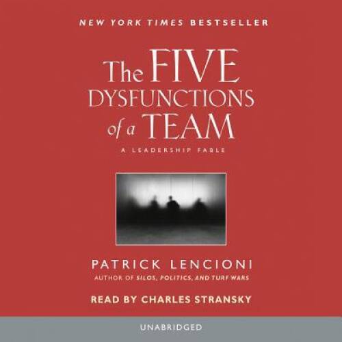 The Five Dysfunctions of a Team: A Leadership Fable — Audio CD — GOOD