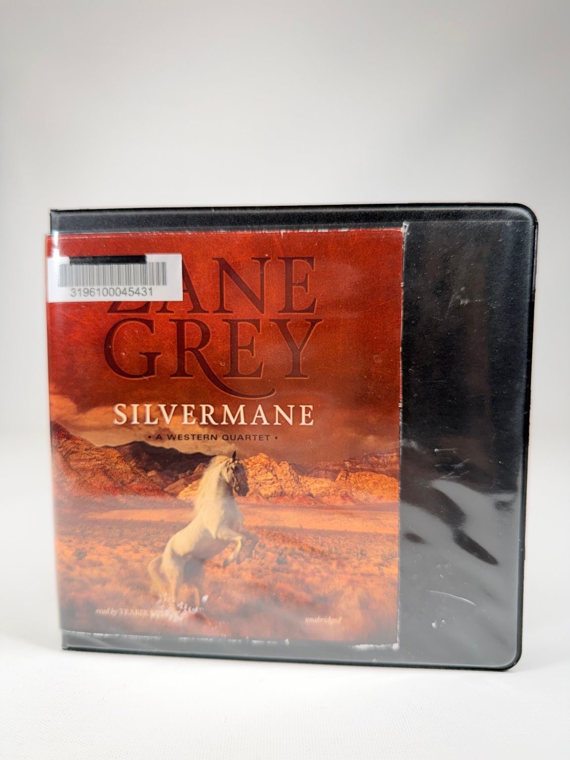 Silvermane by Zane Grey Audiobook CDs Unabridged 5 Discs