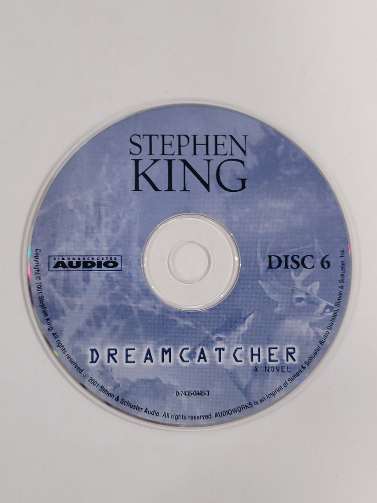 Dreamcatcher by Stephen King | Audiobook CD | DISC 6 ONLY | Replacement Disc