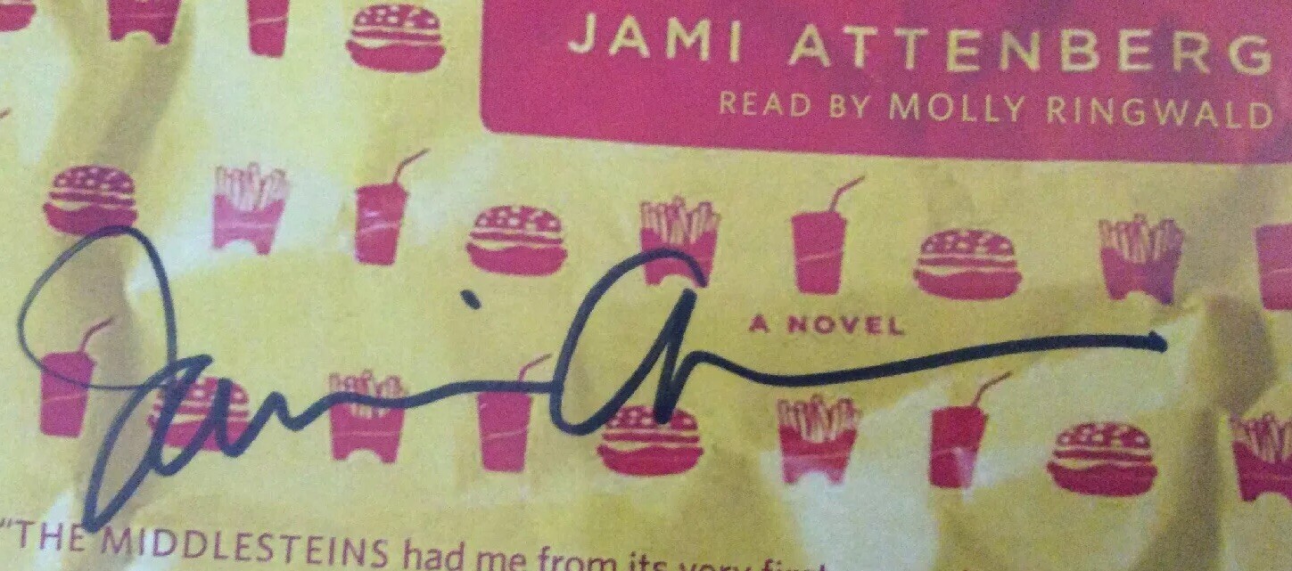 Autographed The Middlesteins Cd By Jami Attenberg Limited Edition Molly Ringwald