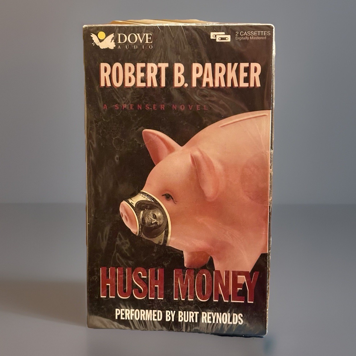 Hush Money By Robert B. Parker Audio Cassettes, Reader: Burt Reynolds NEW Sealed