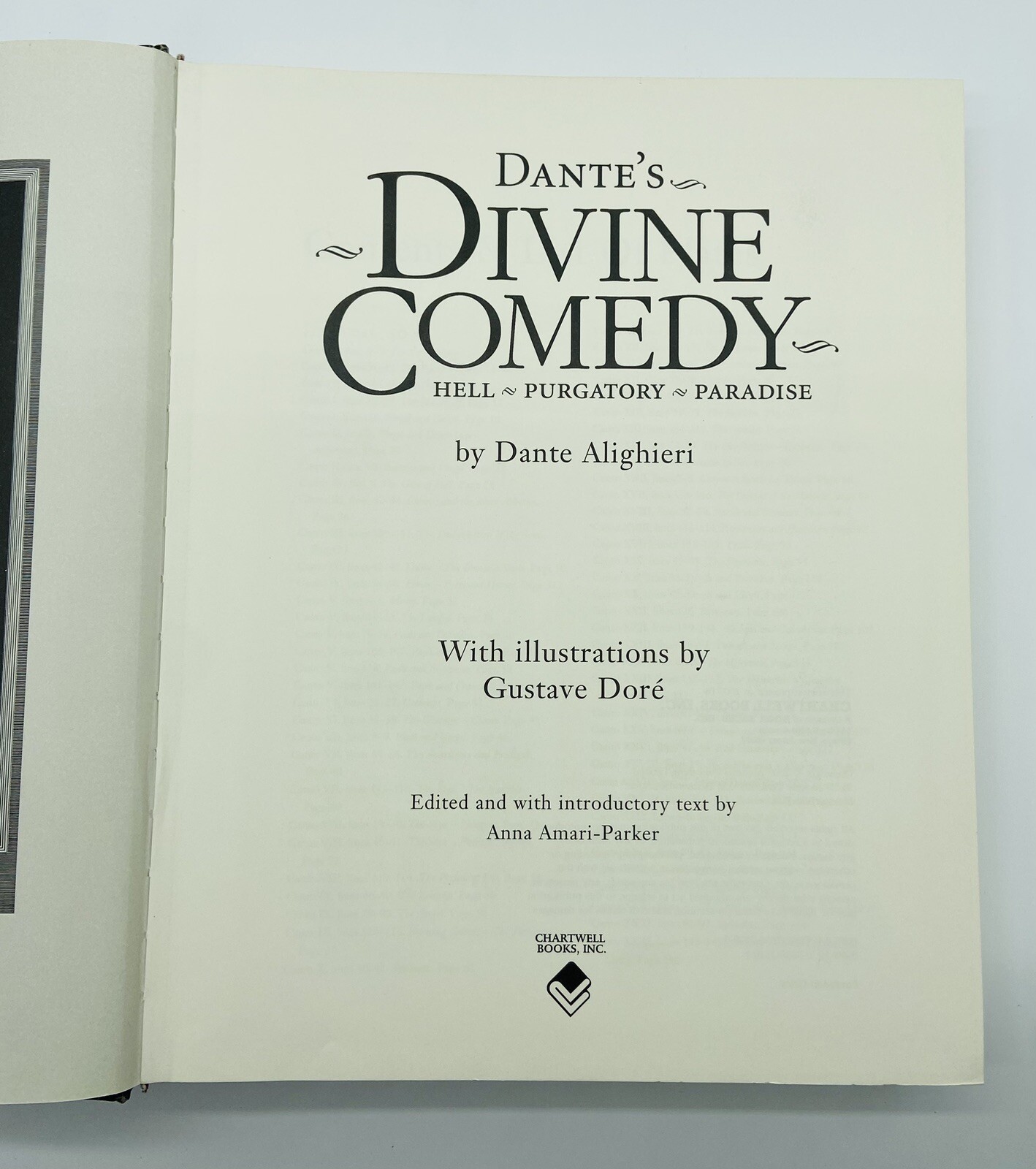 Dante’s Divine Comedy Hell Purgatory Paradise Dante Alighieri Hardcover 2007