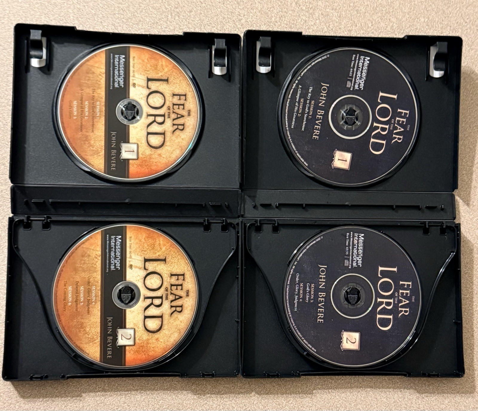 John Bevere The Fear of the Lord Multimedia Curriculum -Complete Book DVD CD Set