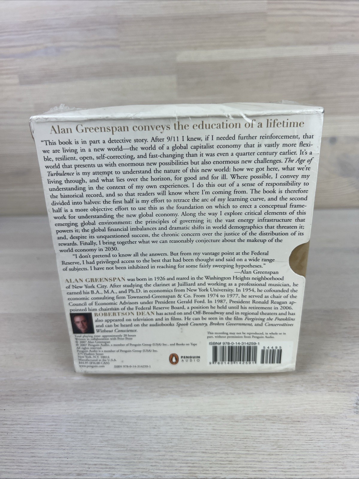 Age of Turbulence : Adventures in a New World by Alan Greenspan (2007) Brand New