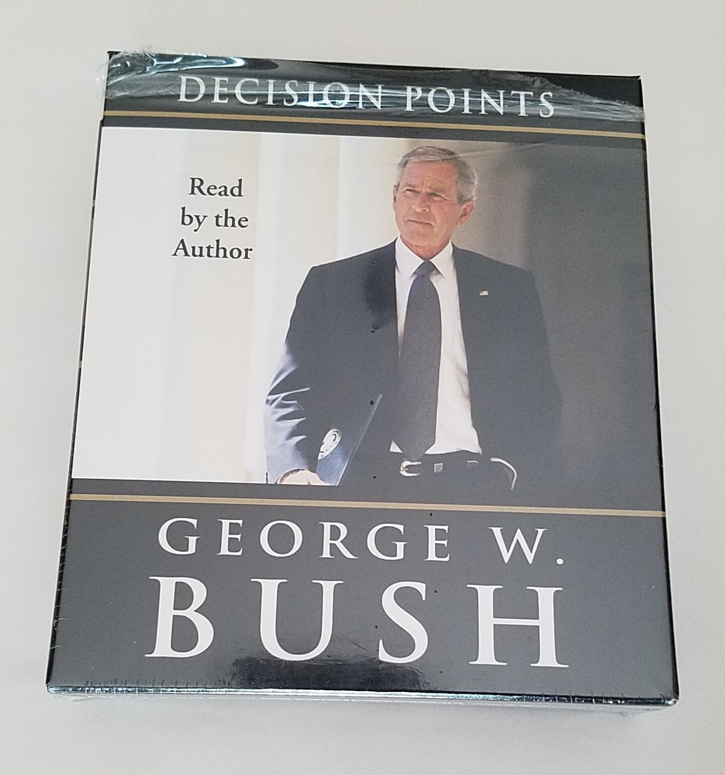 «Decision Points» 6 disc audiobook written and read by George W. Bush