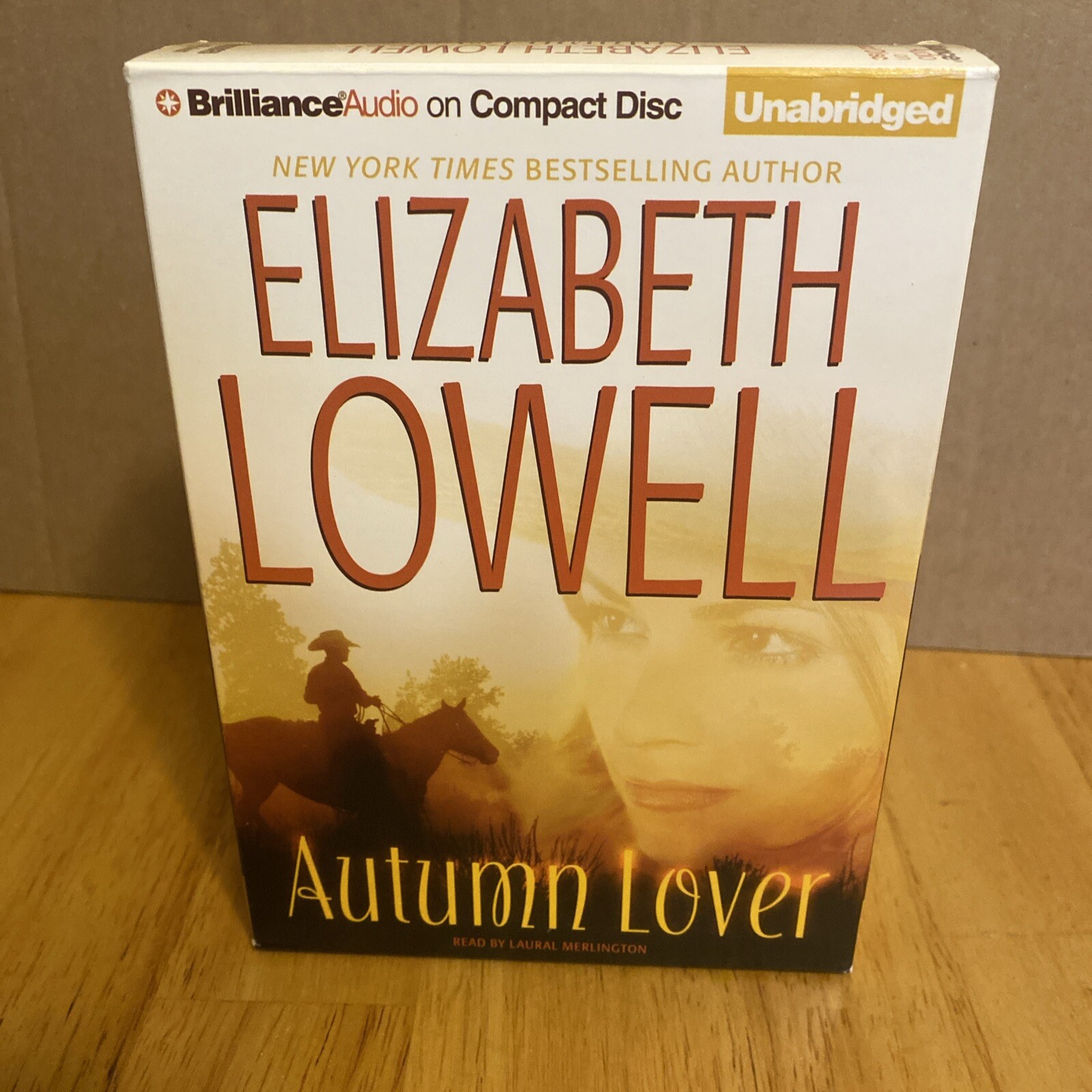 Autumn Lover — Elizabeth Lowell — 9 CD Audiobook — Unabridged — 11 Hours