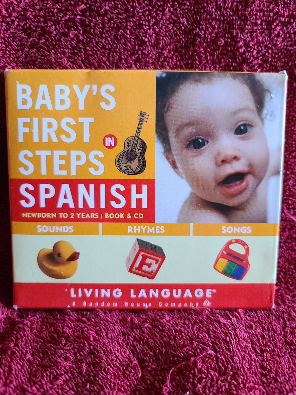 Shelf62i Audiobook~ Babies 1st steps in Spanish — living language