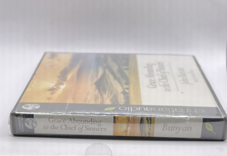 Grace Abounding To The Chief of Sinners, John Bunyan Audiobook 4 CD 2013 New