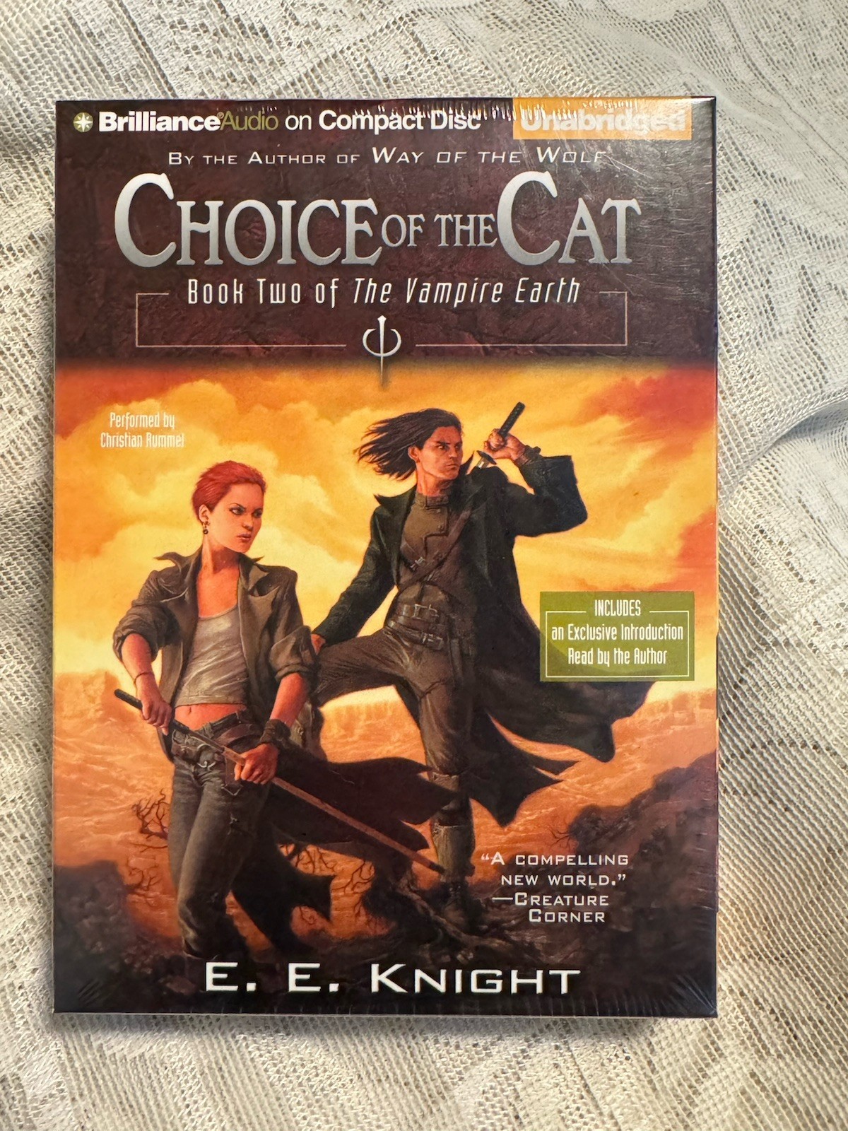 Choice of the Cat (Vampire Earth Series) (AUDIO CD) Book 2