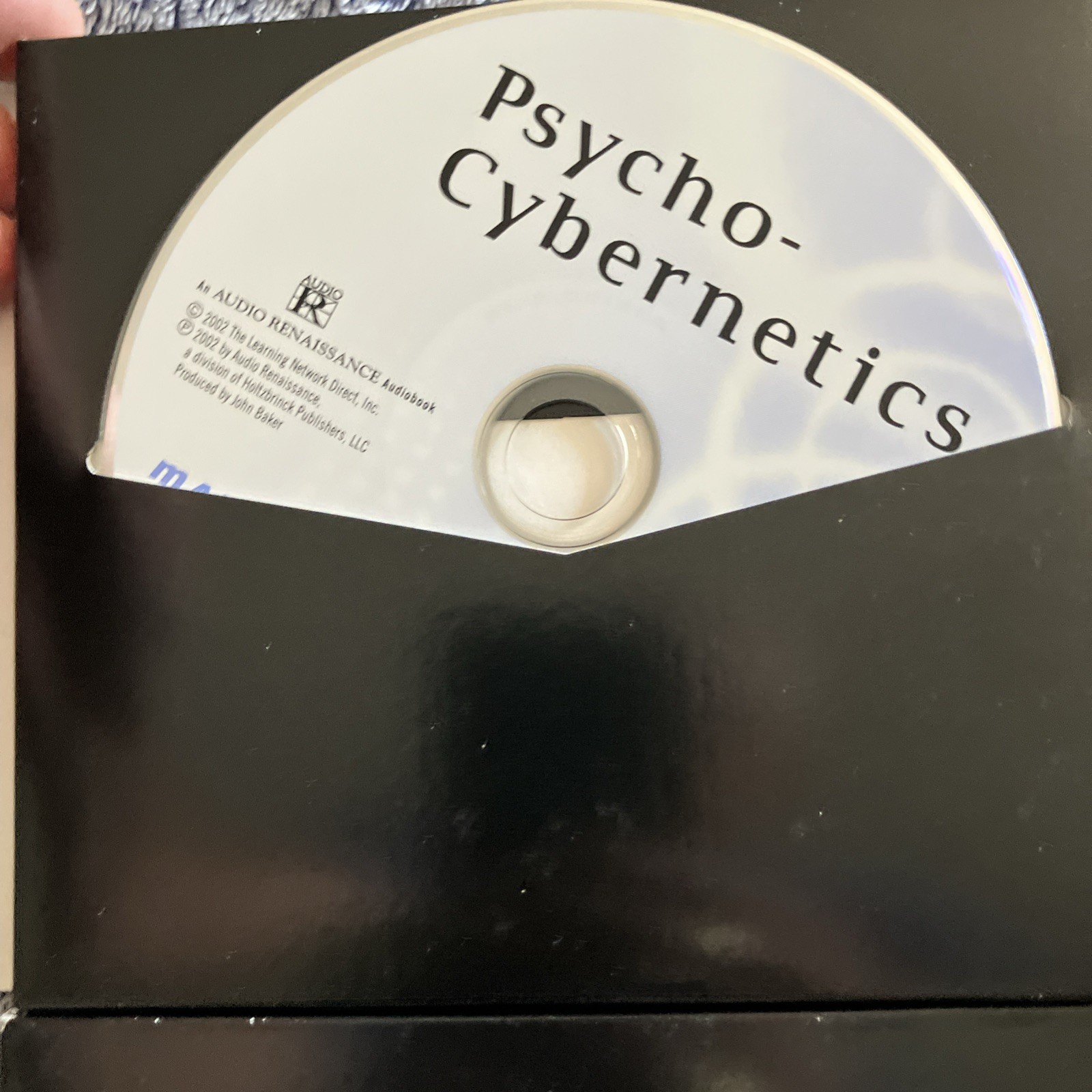 Maxwell Maltz Psycho-Cybernetics Audio CD Unabridged 9 Discs Blue Self-Help Set