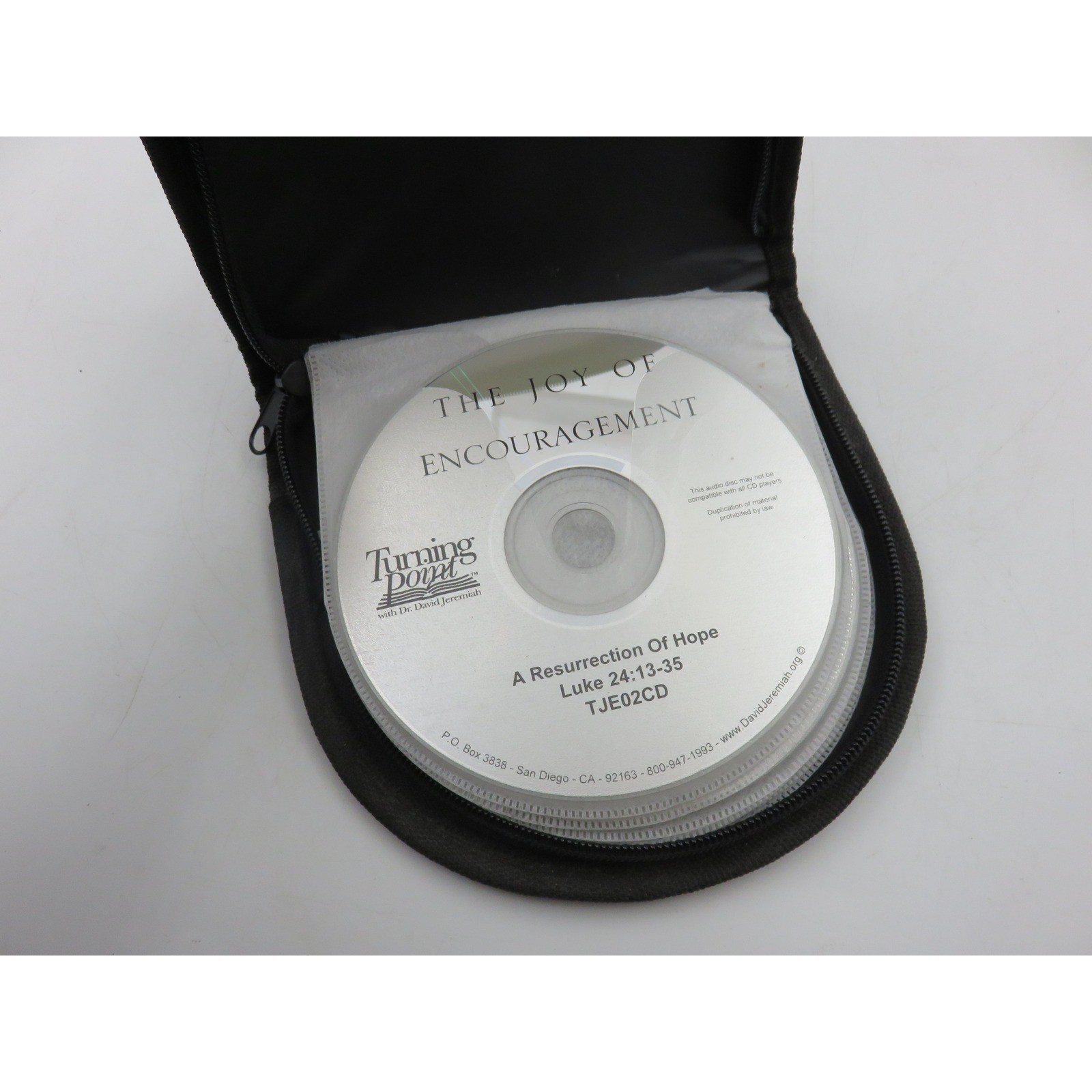 David Jeremiah The Joy of Encouragement Turning Point Audio CD Set 9 CD 1 missin