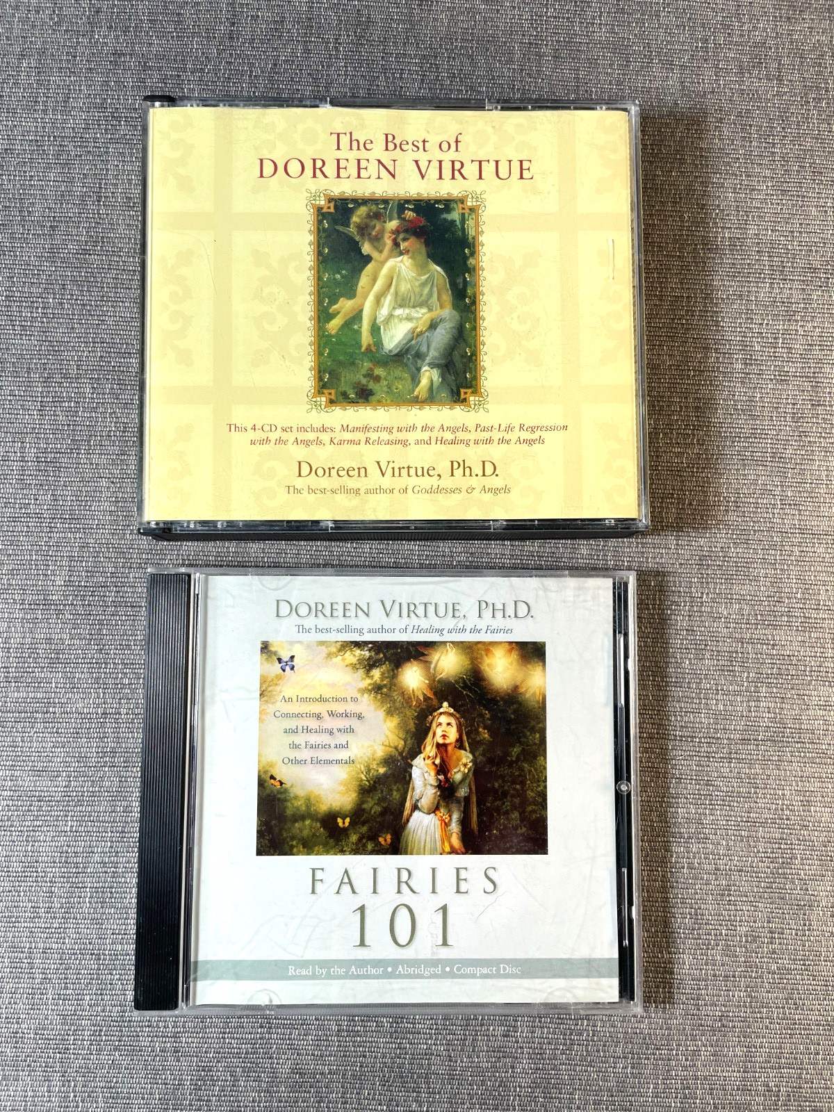 Doreen Virtue, Ph.D. Lot of 2 Audio CDs Best of and Fairies 101 5 CDs in Total