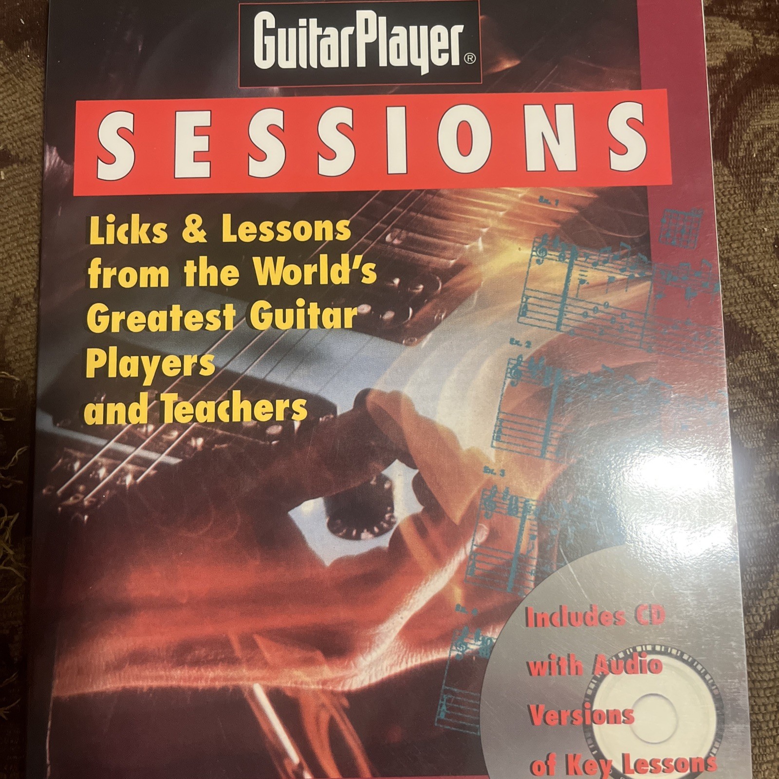 GuitarPlayer Sessions Book with CD Audio Lessons