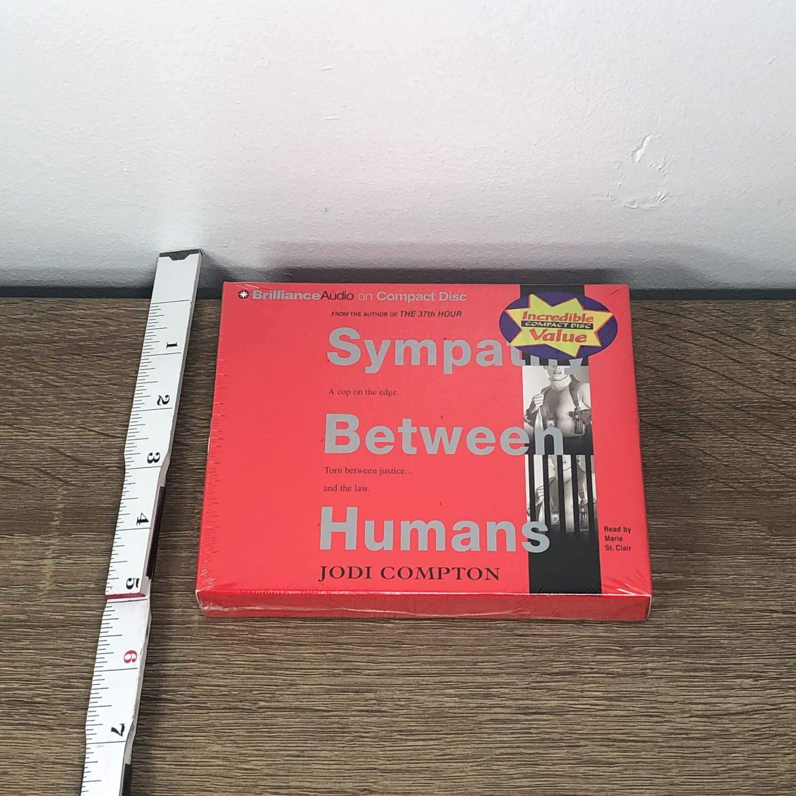 Sympathy Between Humans Jodi Compton CD Disc Audiobook Brilliance Audio Sealed