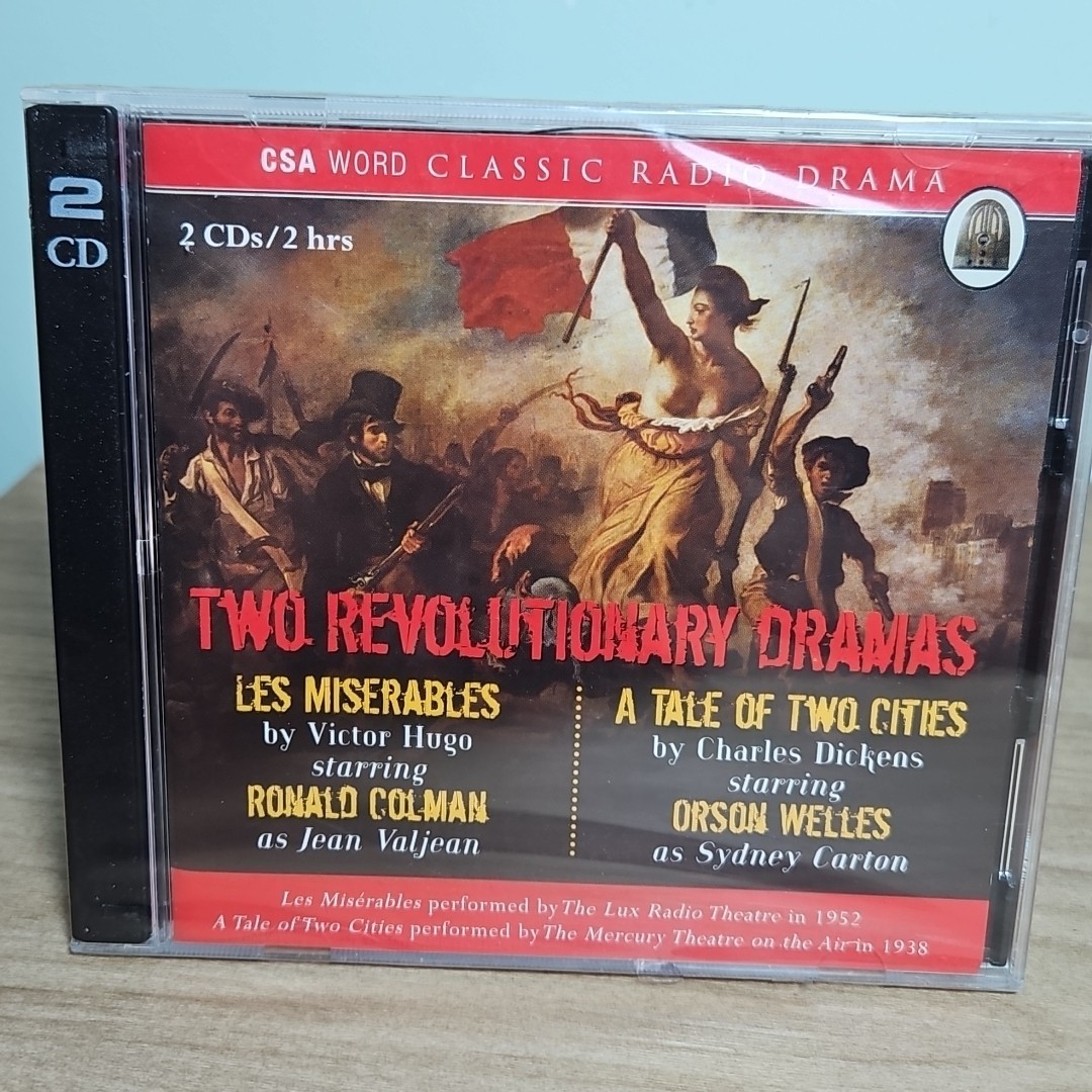 Two Revolutionary Dramatisations — Les Miserables & A Tale of Two Cities | 2 CDs