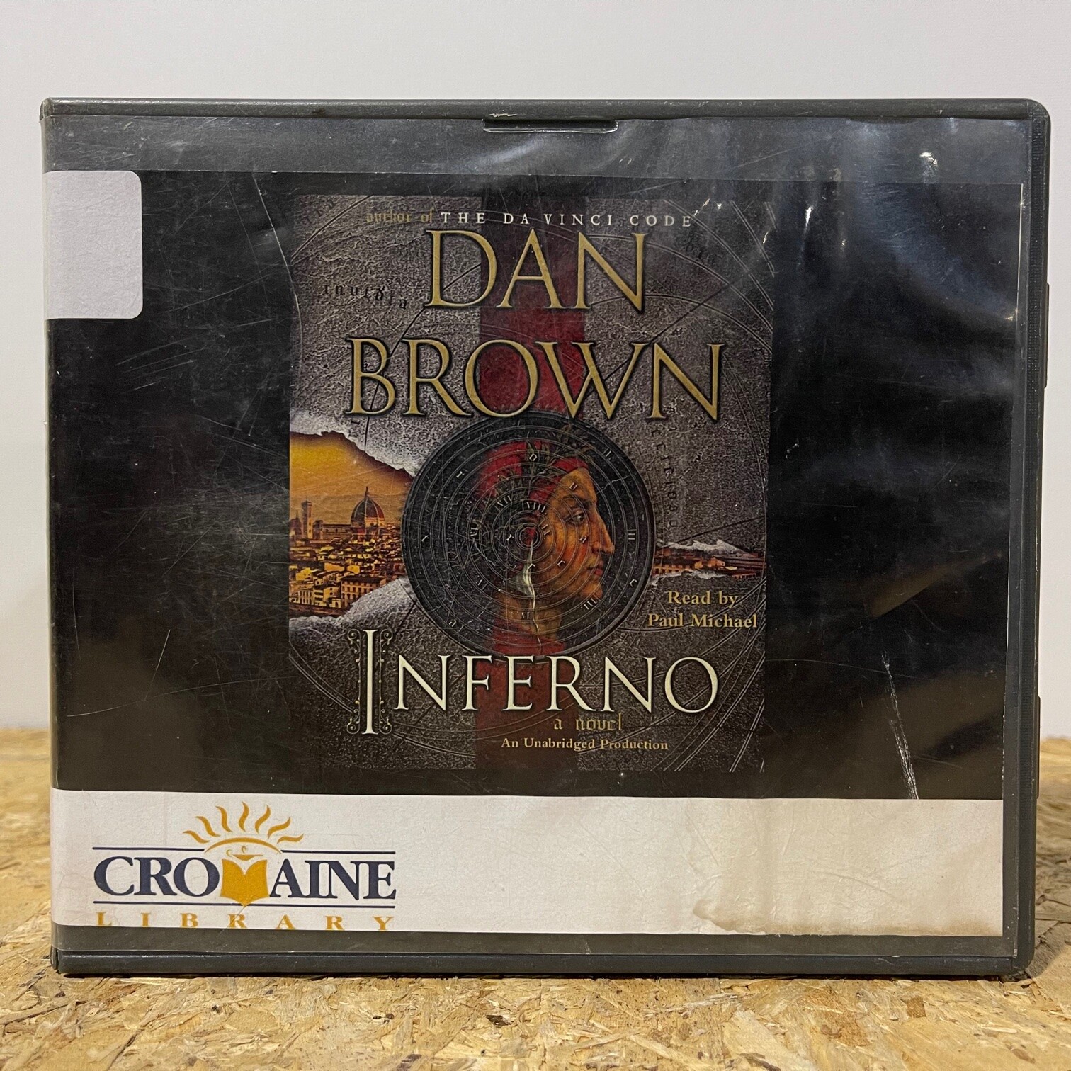 Inferno by Dan Brown Ex Library 14 CD Unabridged Audiobook Free US Shipping