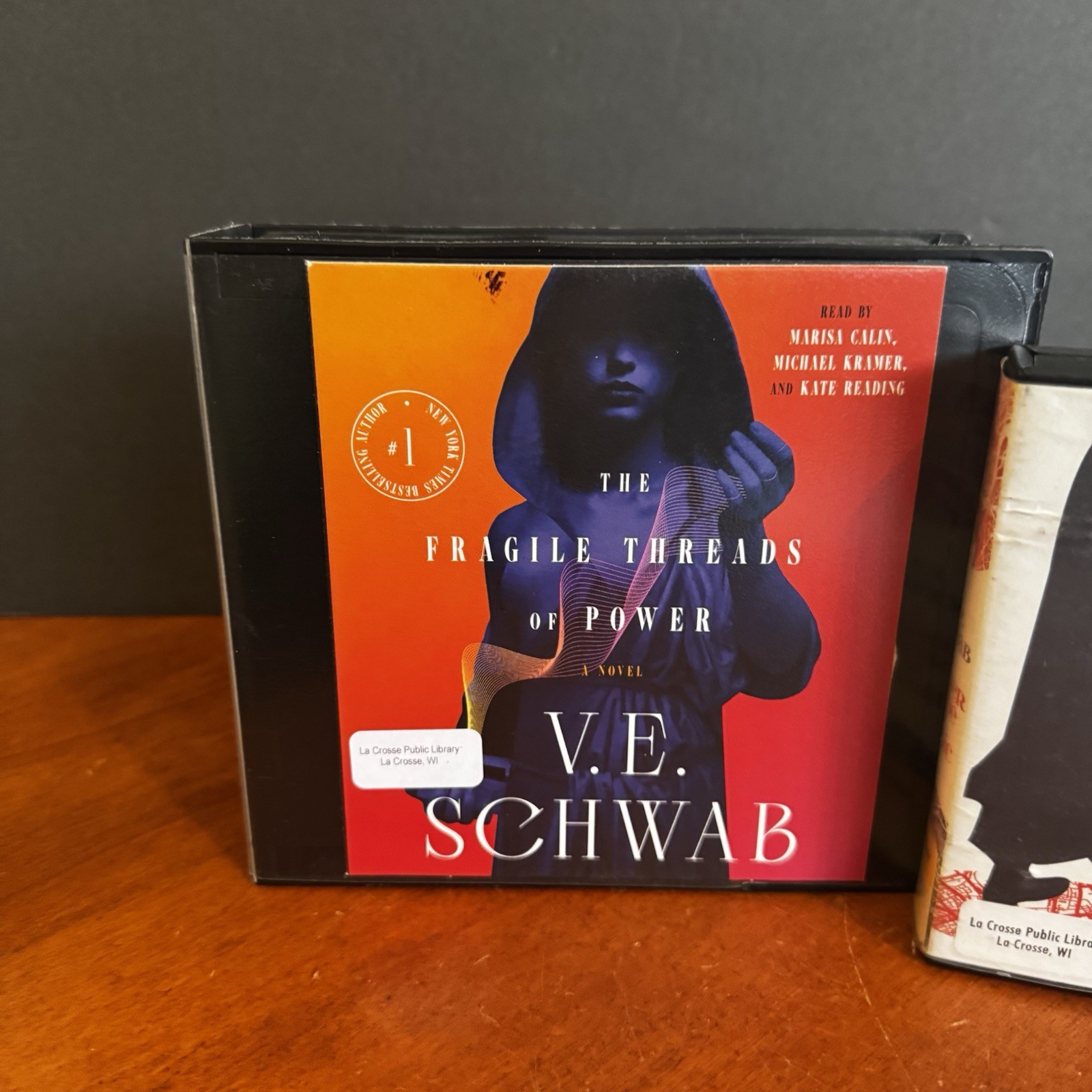Lot: 2 V.E. Schwab Audio Book CD Freehold Threads of Power Darker Shade Magic
