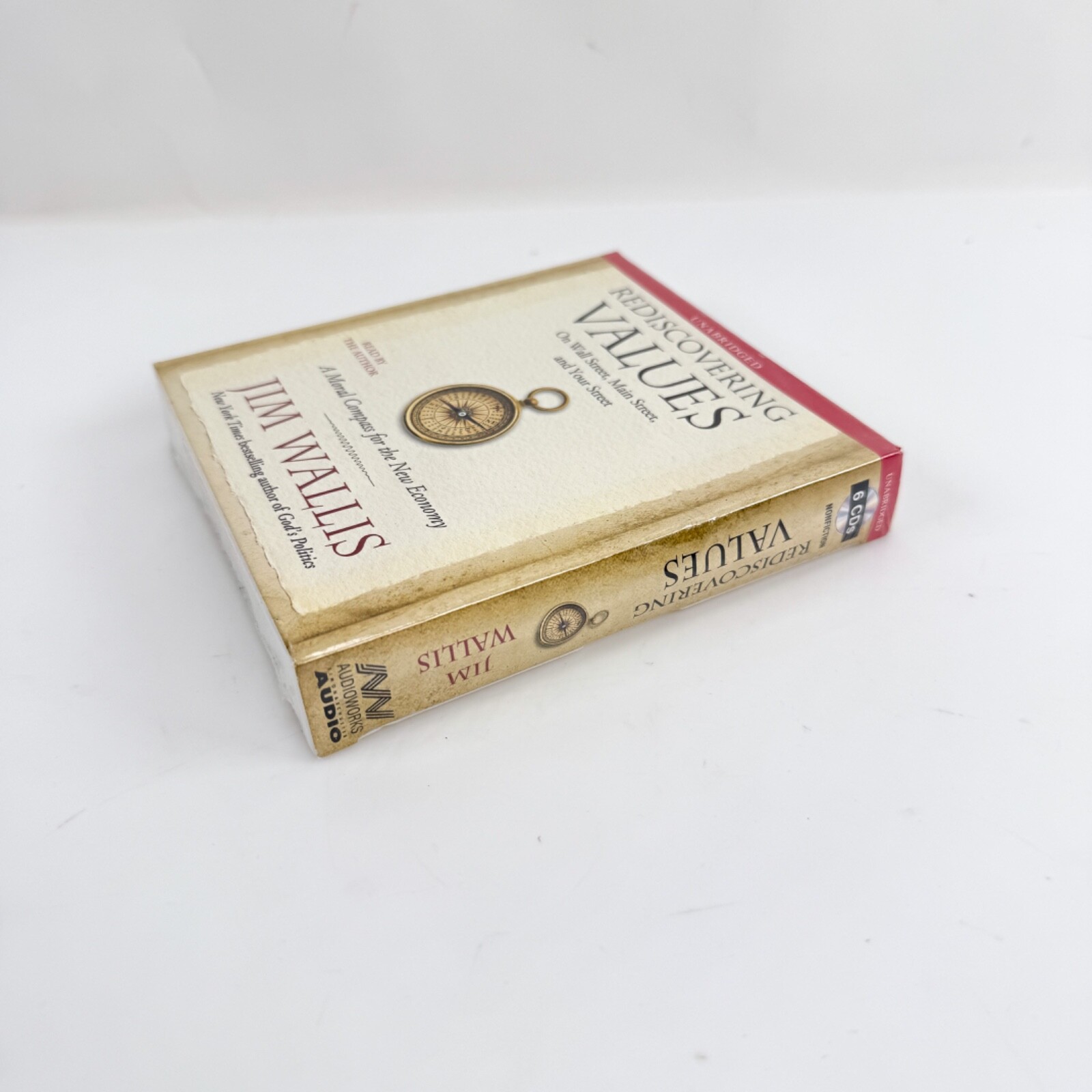 Rediscovering Values by Jim Wallis ( 6-Audio CD, Unabridged 2010) NEW