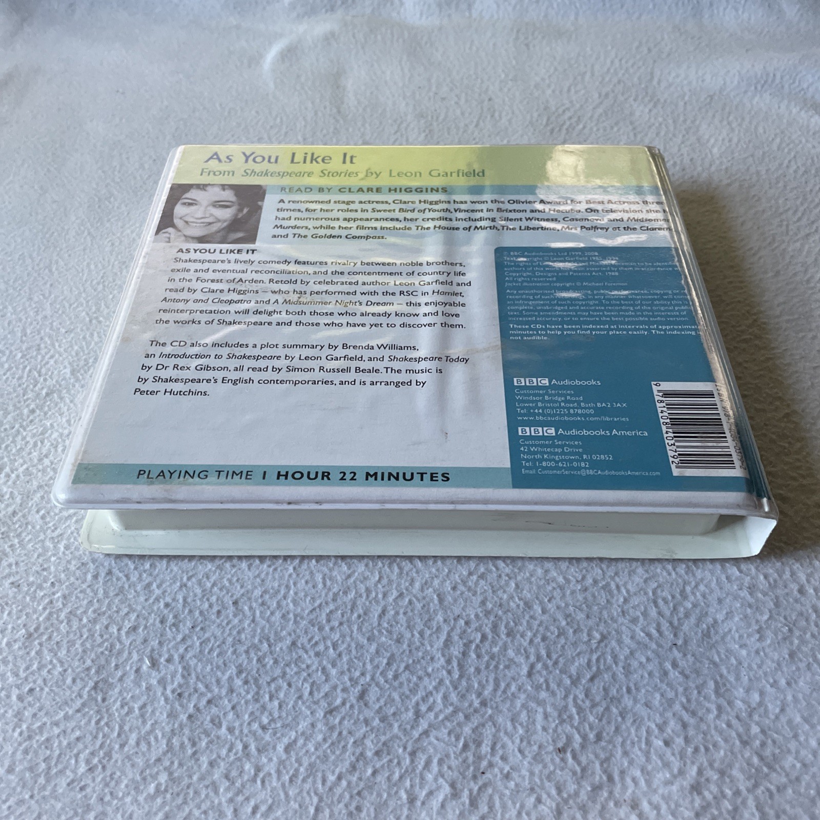 As You Like It From Shakespeare Stories — Leon Garfield Unabridged Audiobook 2CD