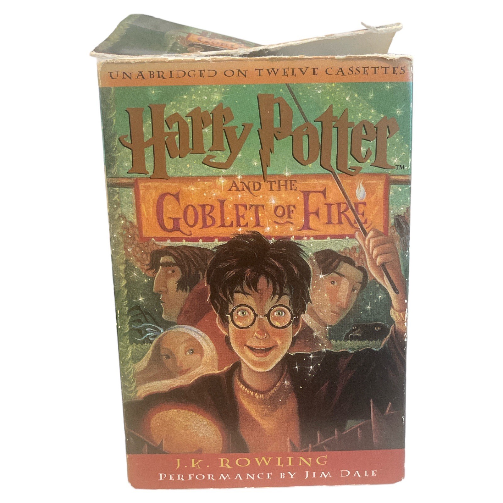 Harry Potter & The Goblet Of Fire — 12 Cassettes 20 Hours Unabridged JK Rowling