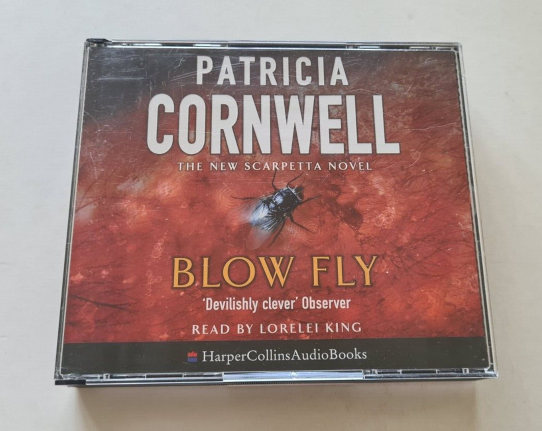Patricia Cornwell Blow Fly CD Audiobook 3 Disc Kay Scarpetta Novel Lorelei King