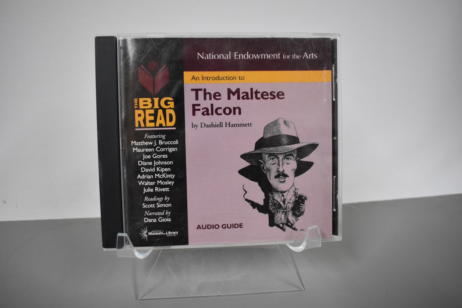 THE BIG READ The Maltese Falcon DASHIELL HAMMETT Audio Guide CD EX