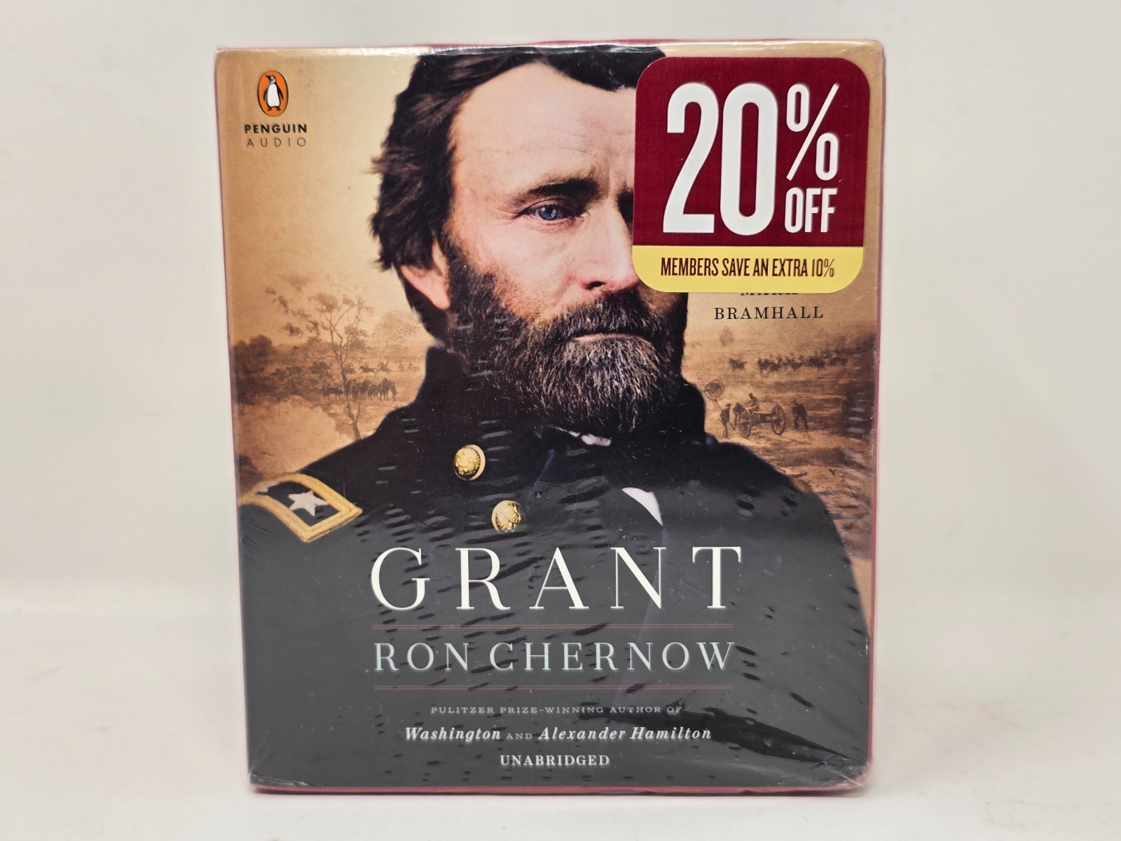 Grant by Ron Chernow (2017, Compact Disc, Unabridged edition) NEW SEALED